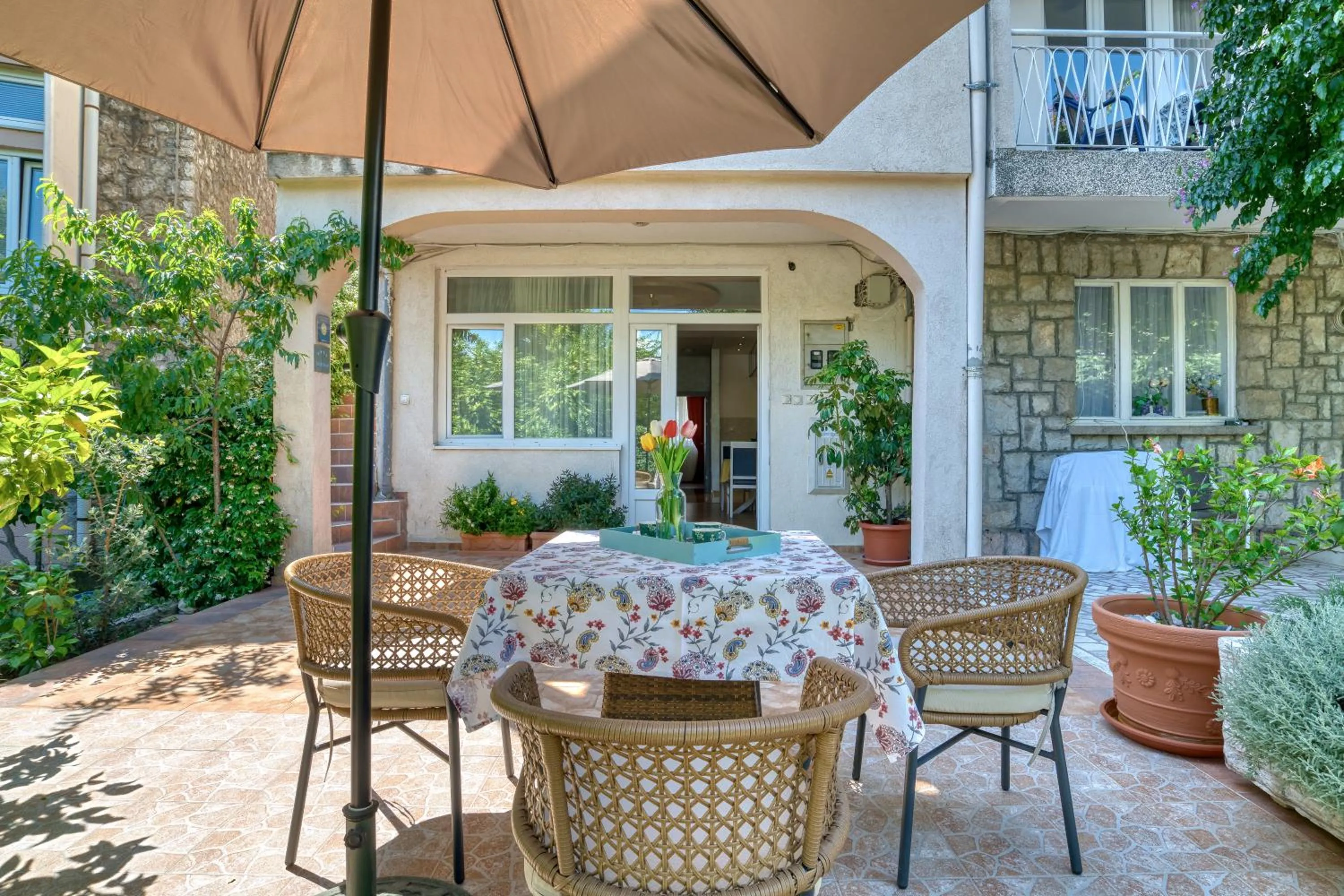 Balcony/Terrace in Apartments Elena