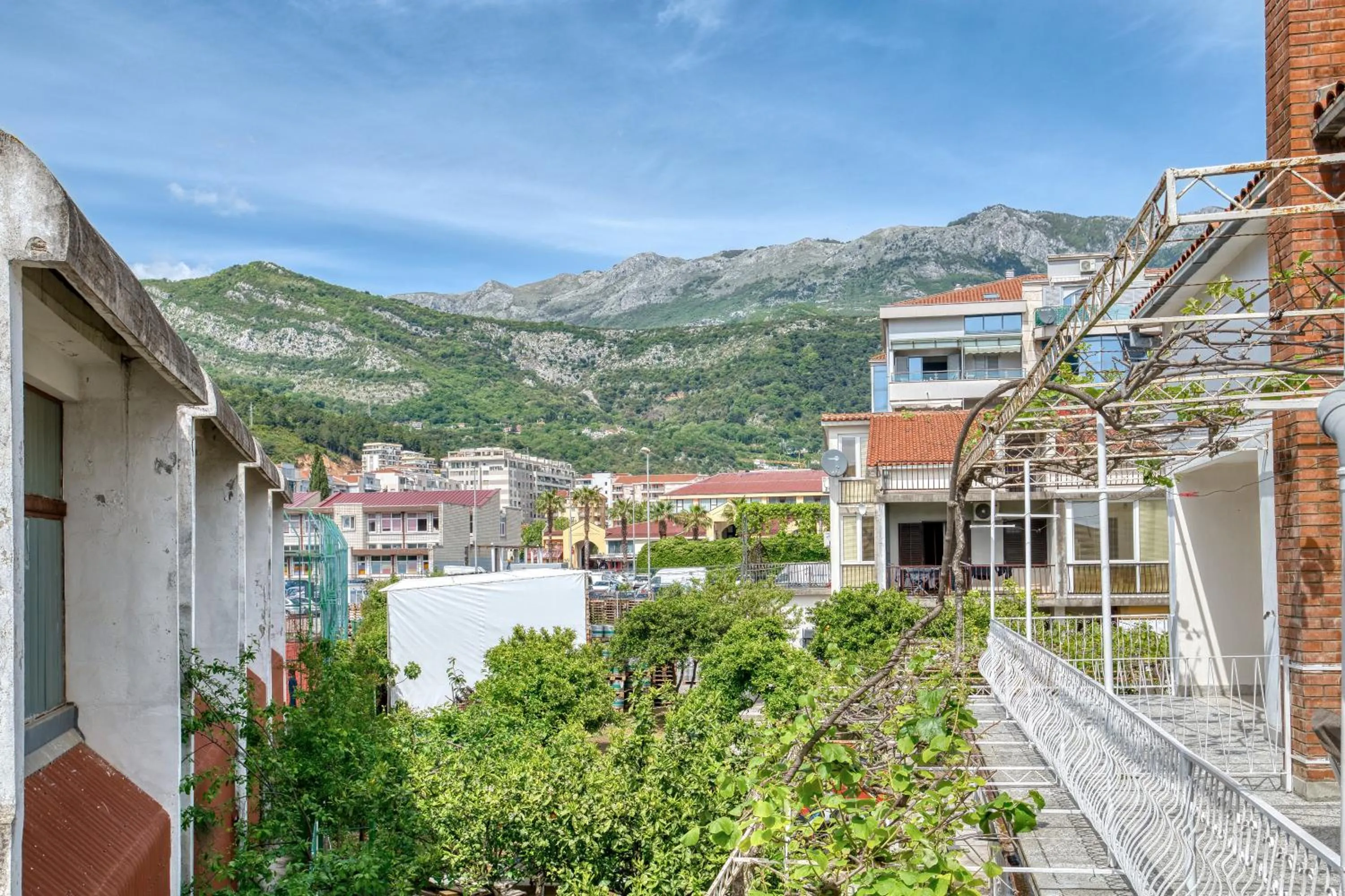 Natural landscape in Apartments Elena