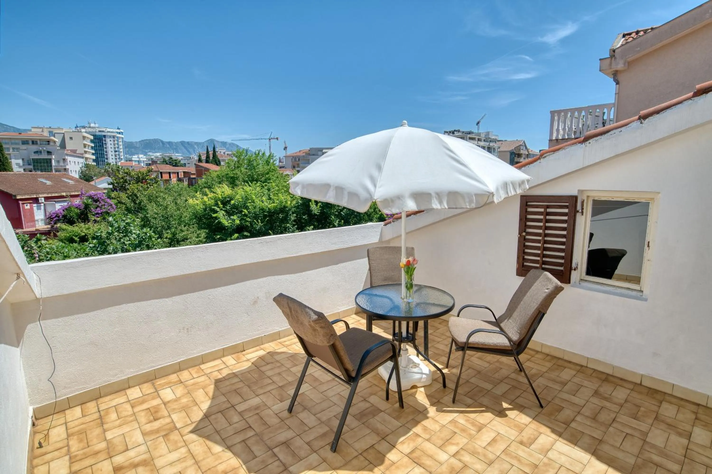 Balcony/Terrace in Apartments Elena