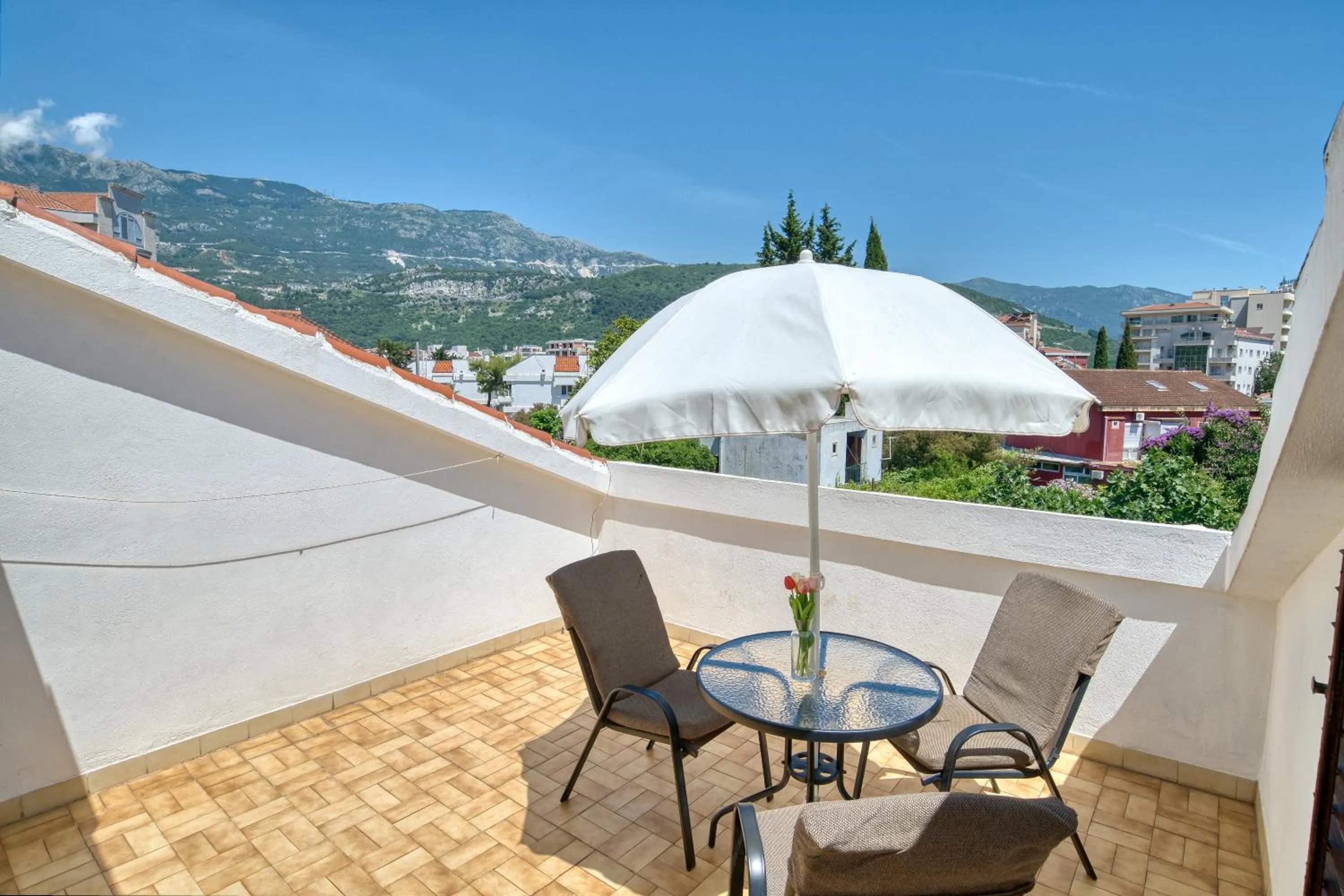 Balcony/Terrace in Apartments Elena