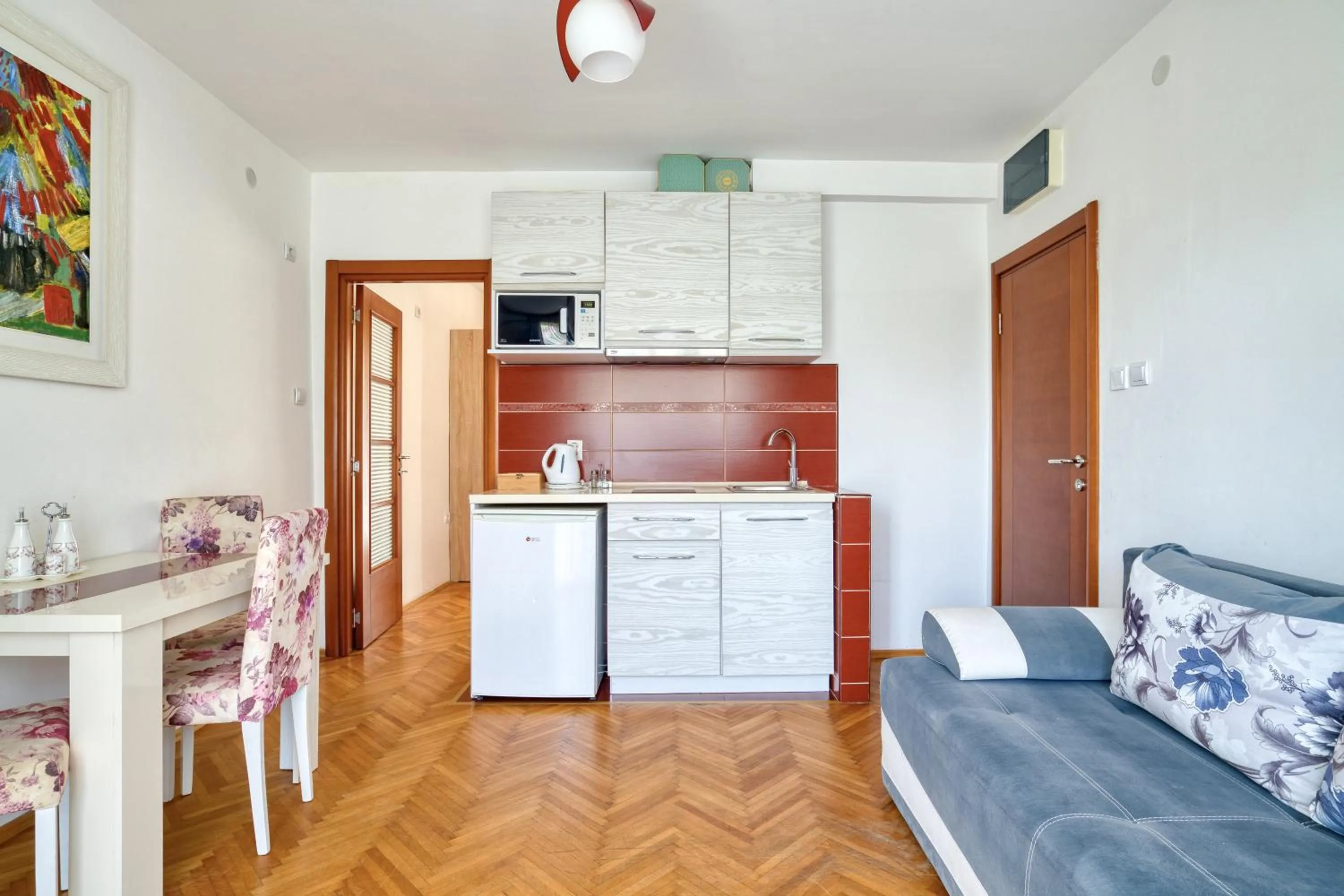 kitchen in Apartments Elena