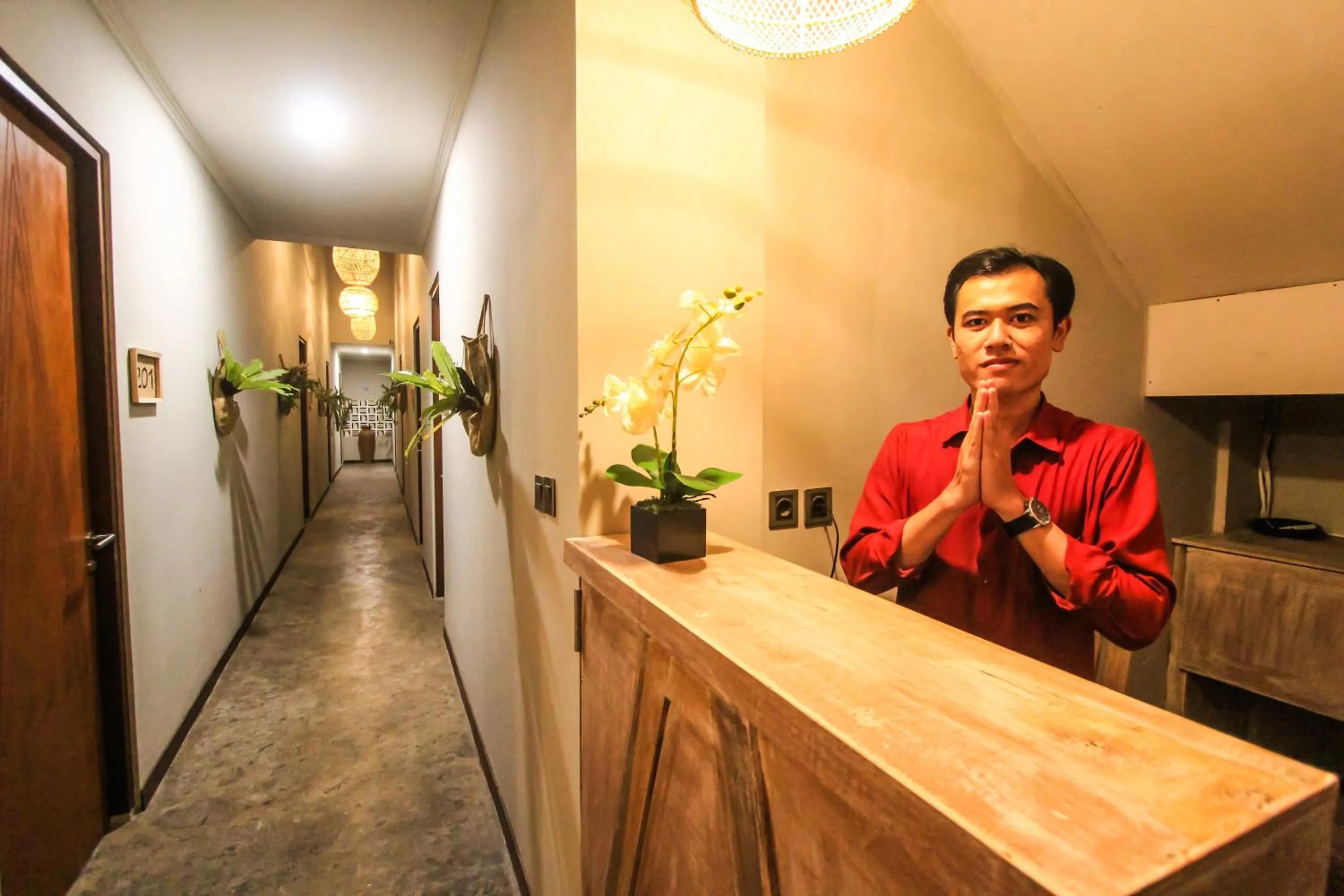 Staff in BRAW inn Canggu by kamara