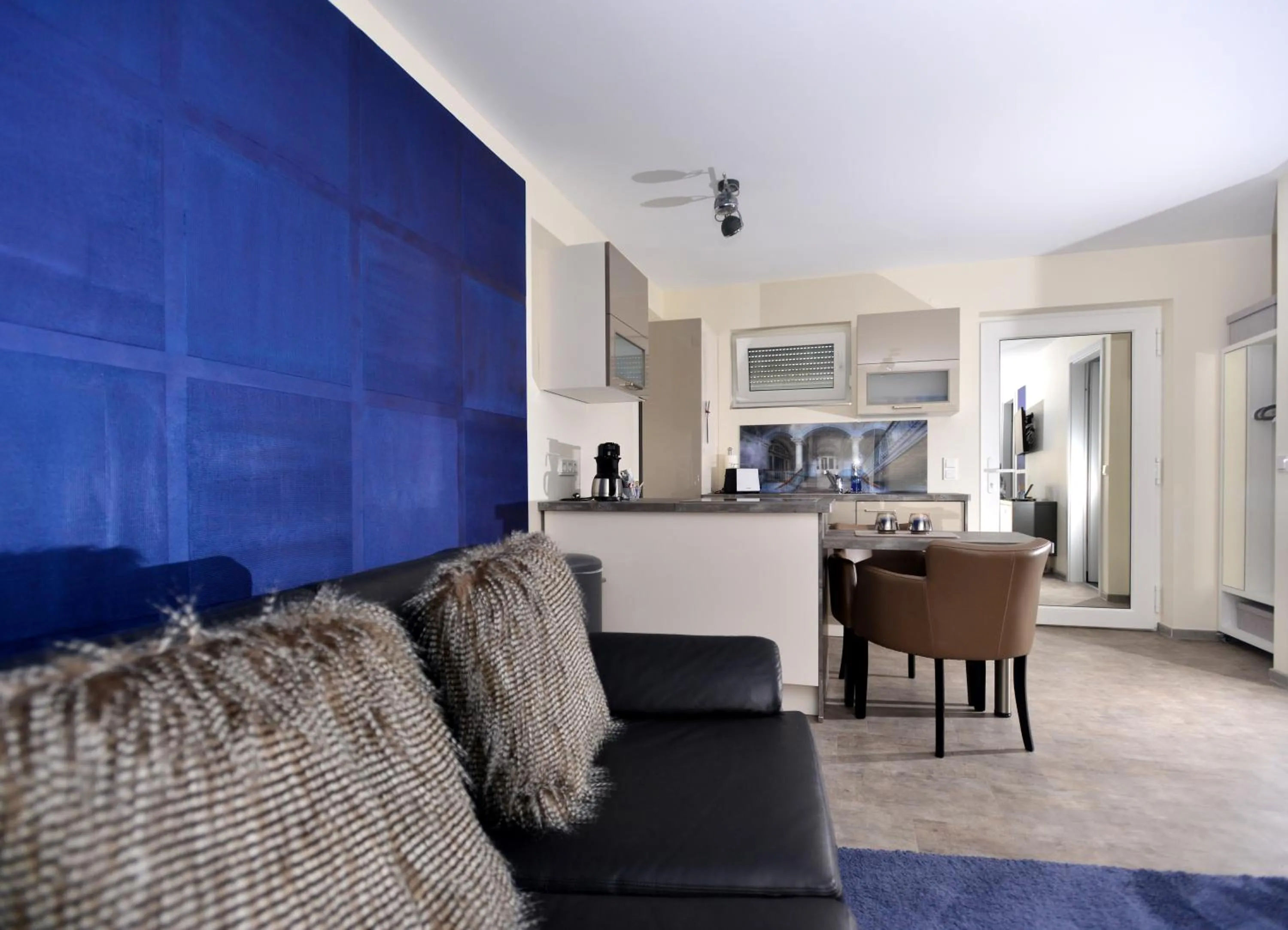 Living room in Aparthotel-Stadtallendorf