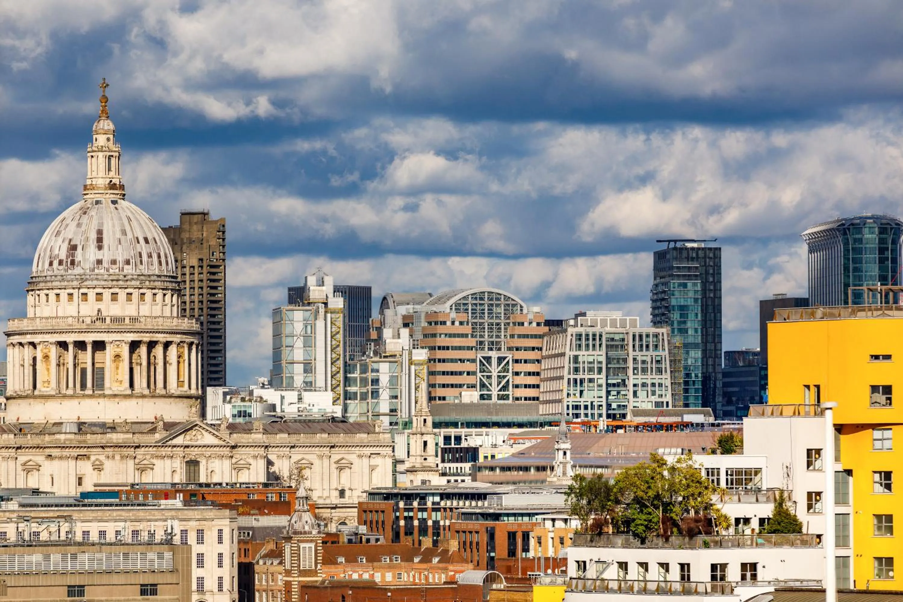 City view in Novotel London Blackfriars
