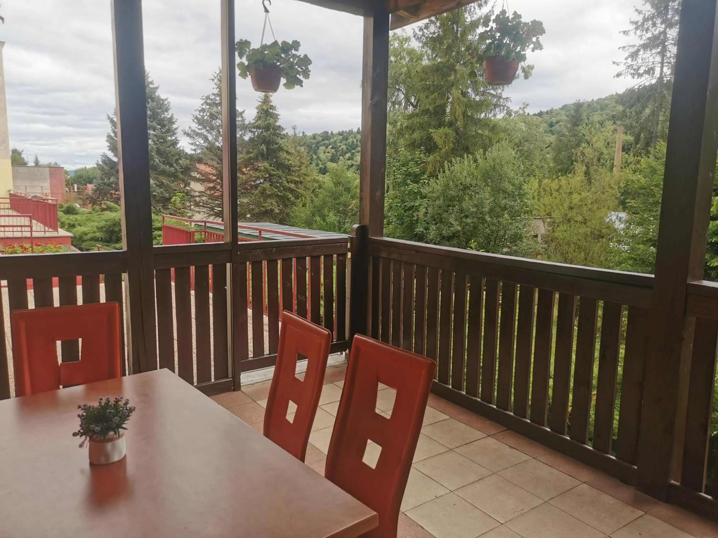 Natural landscape in Penzion Zornicka