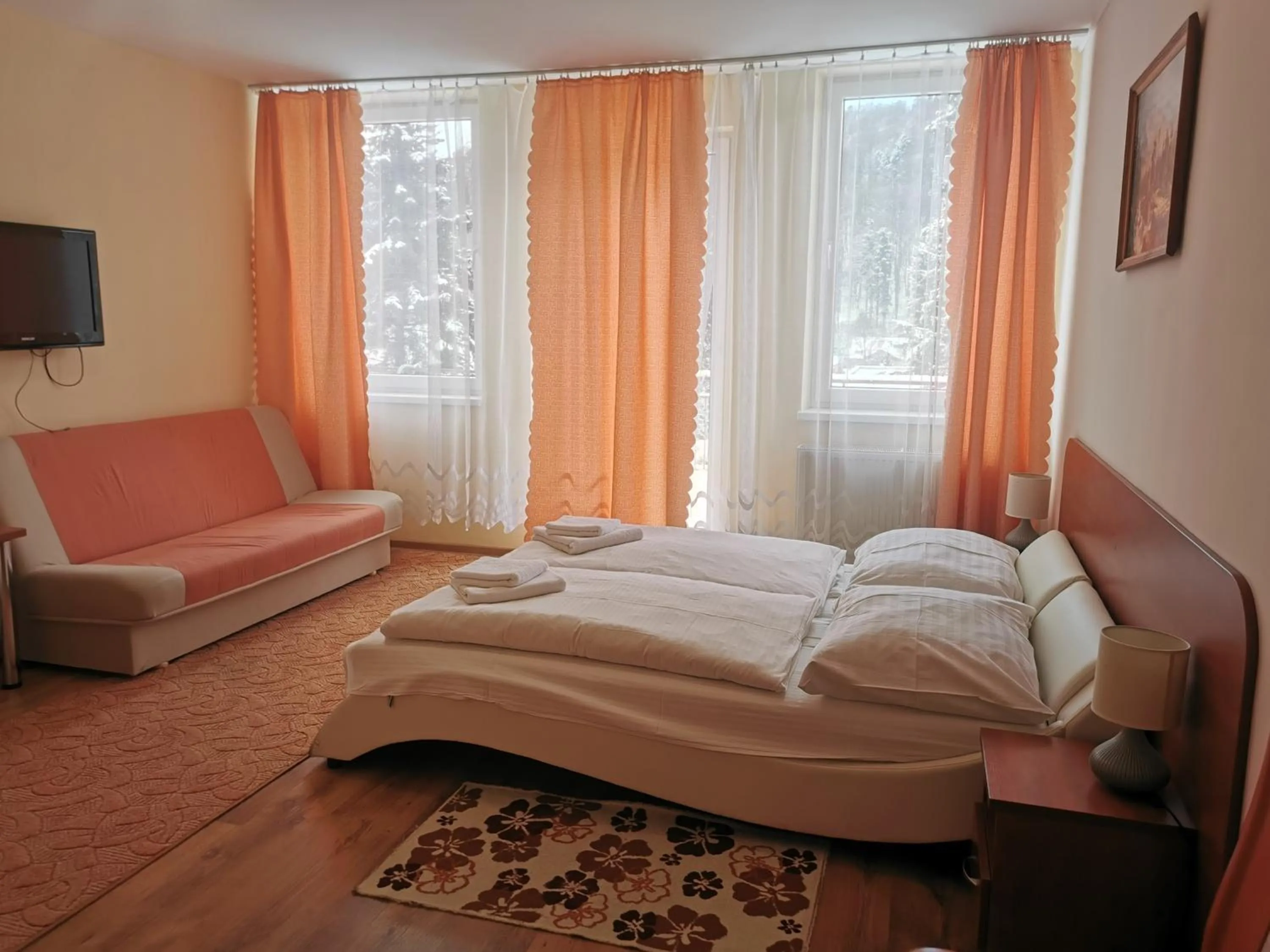 Bed in Penzion Zornicka