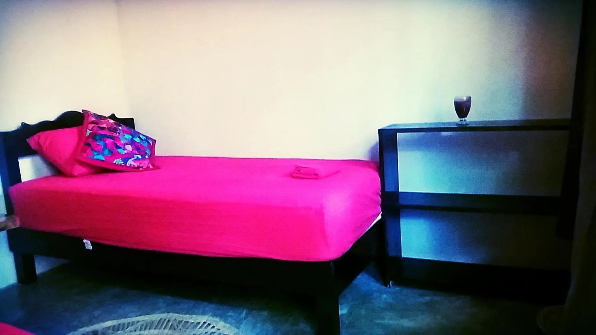 Bed in Hostal Mulut Tulum