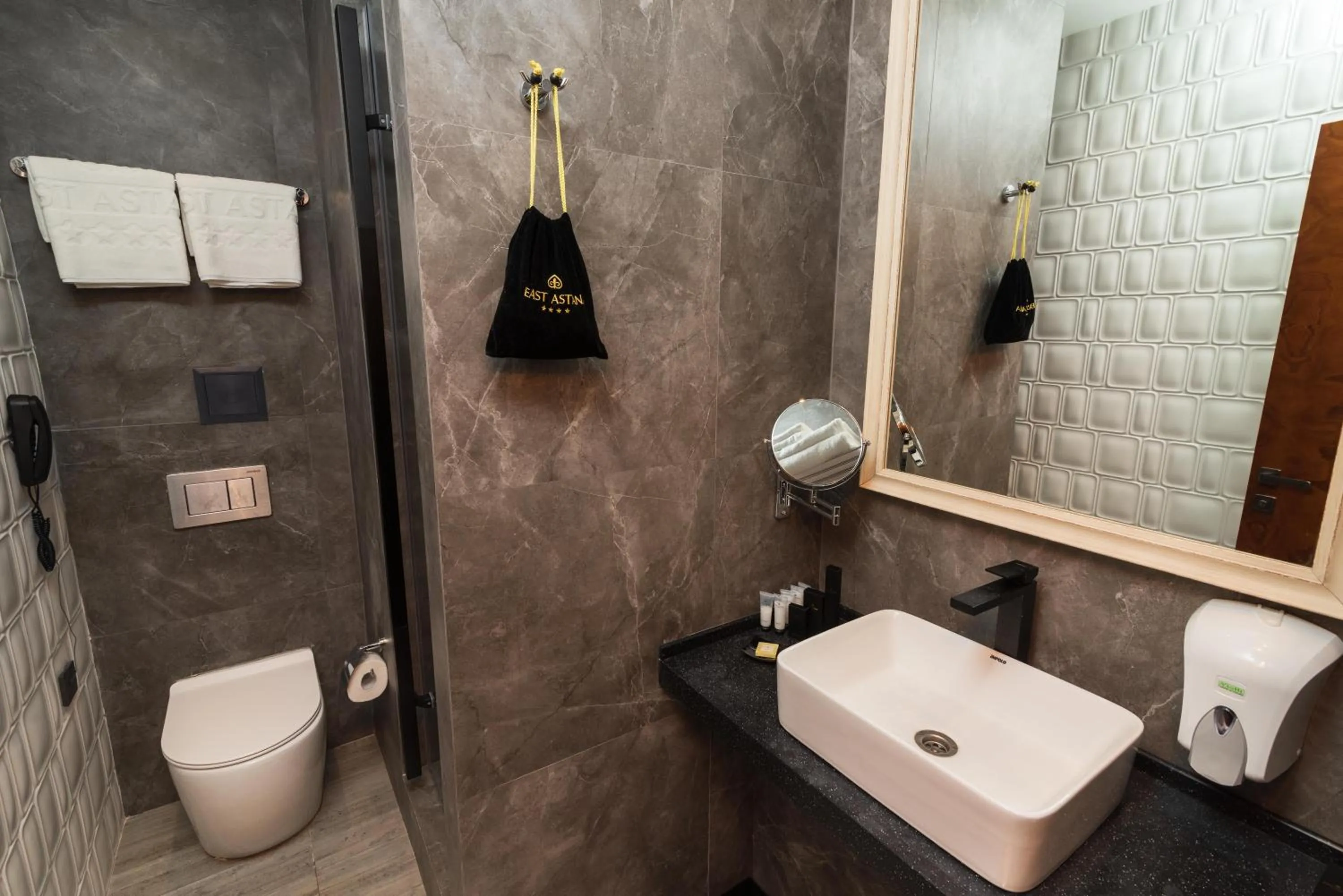 Shower in East Astana Hotel