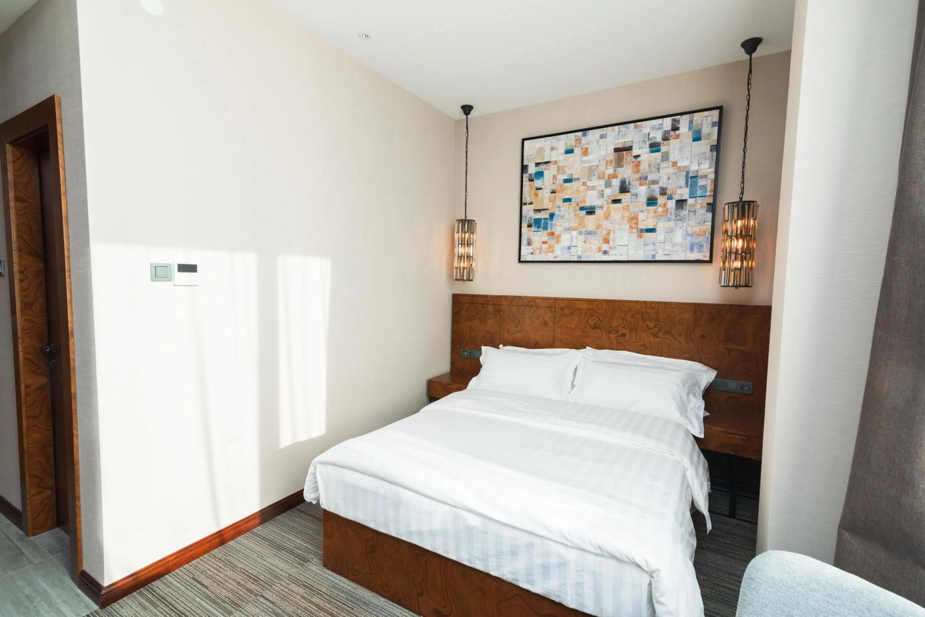 Bed in East Astana Hotel