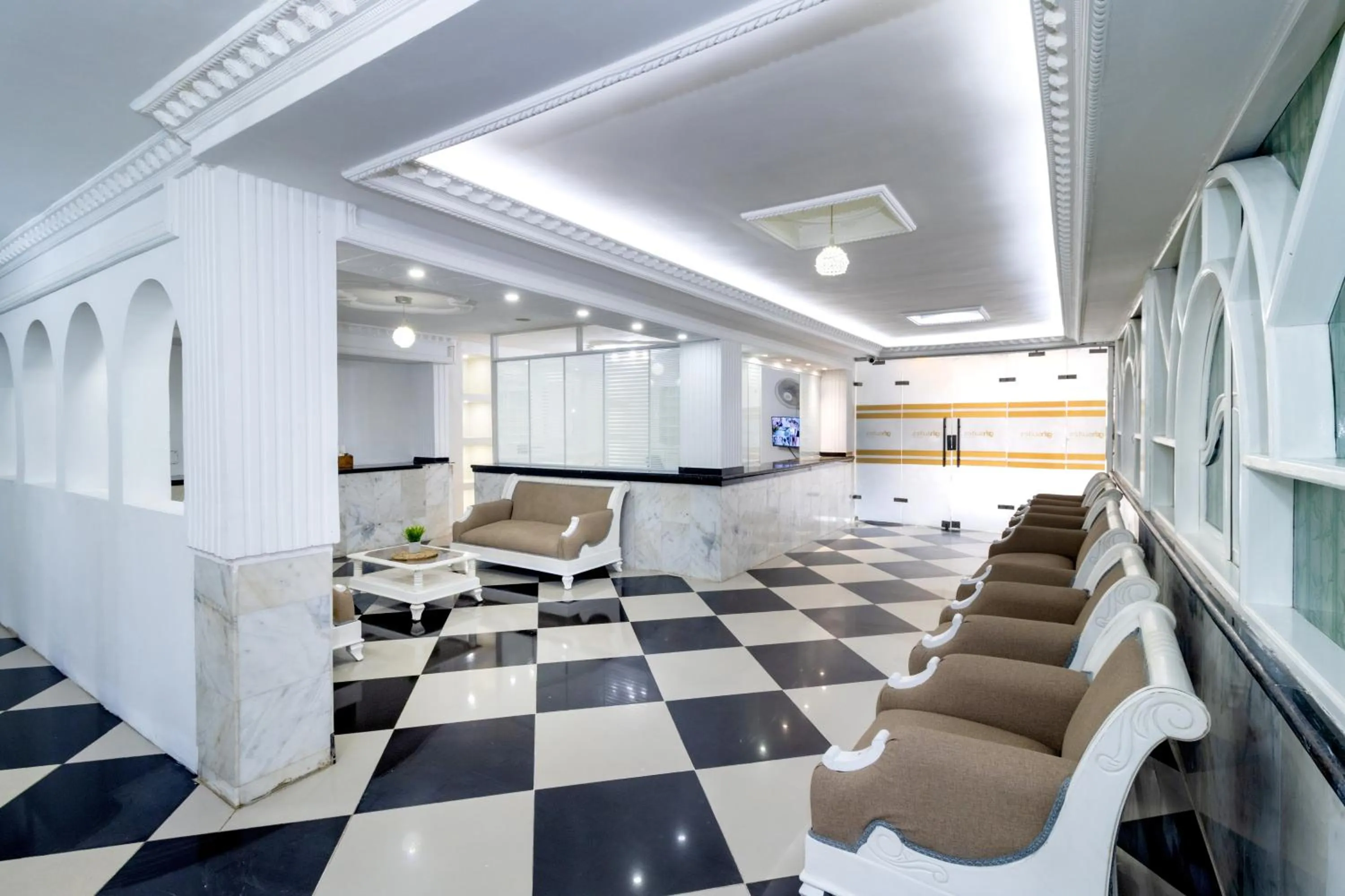 Living room in Hotel Playa Salguero By GEH Suites