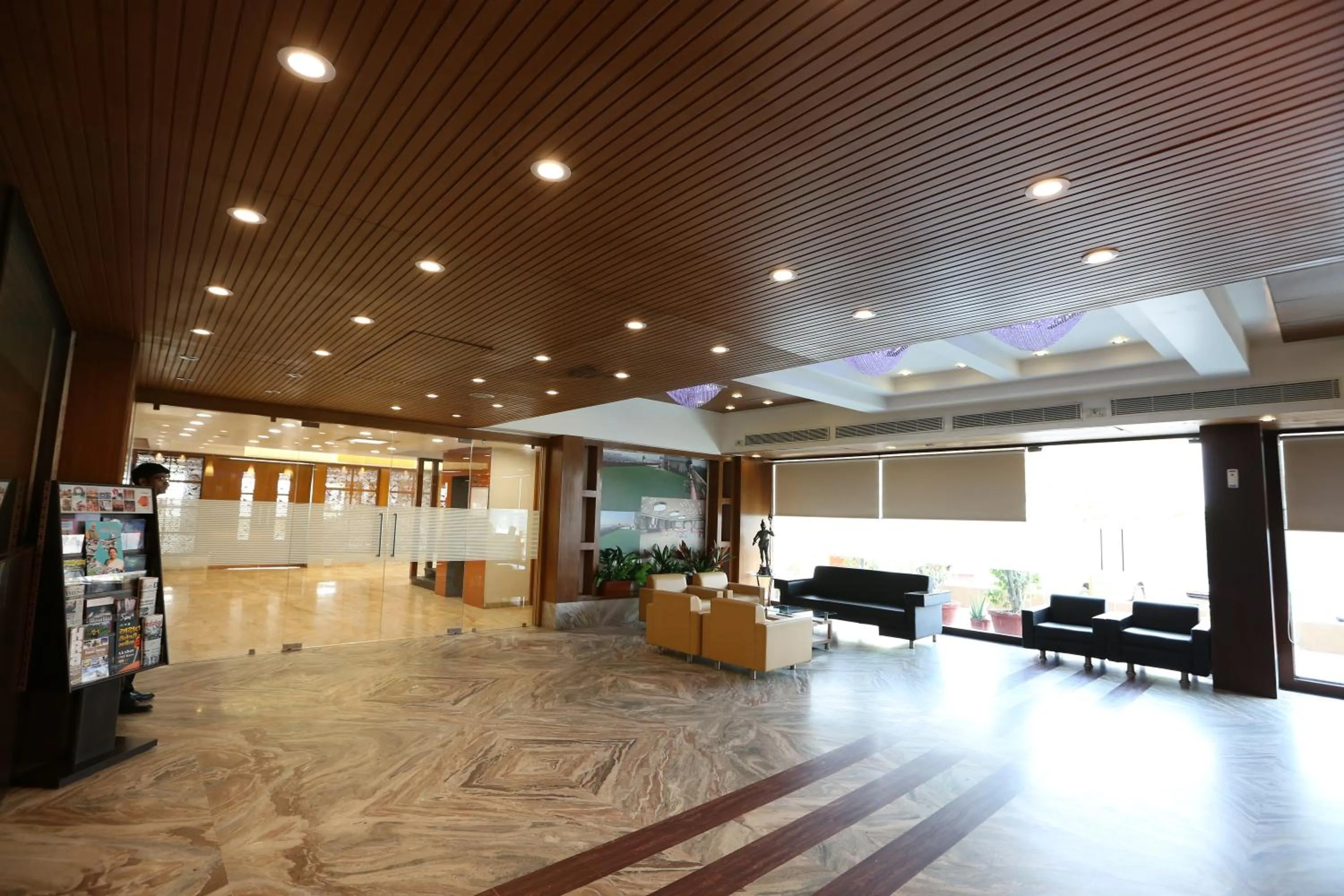 Lobby or reception in SilverCloud Hotel and Banquets