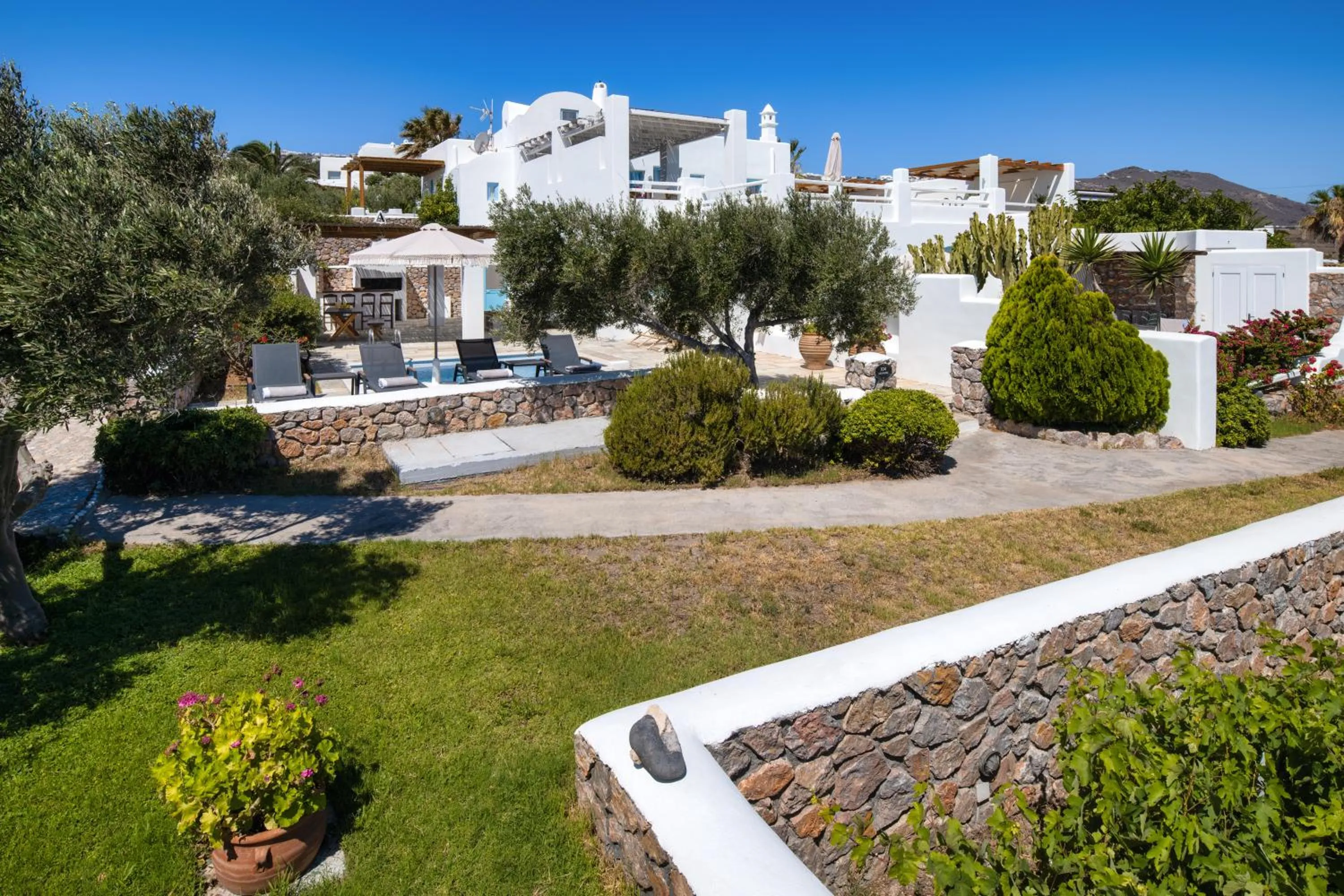 Natural landscape in Anema Boutique Hotel & Villas Santorini