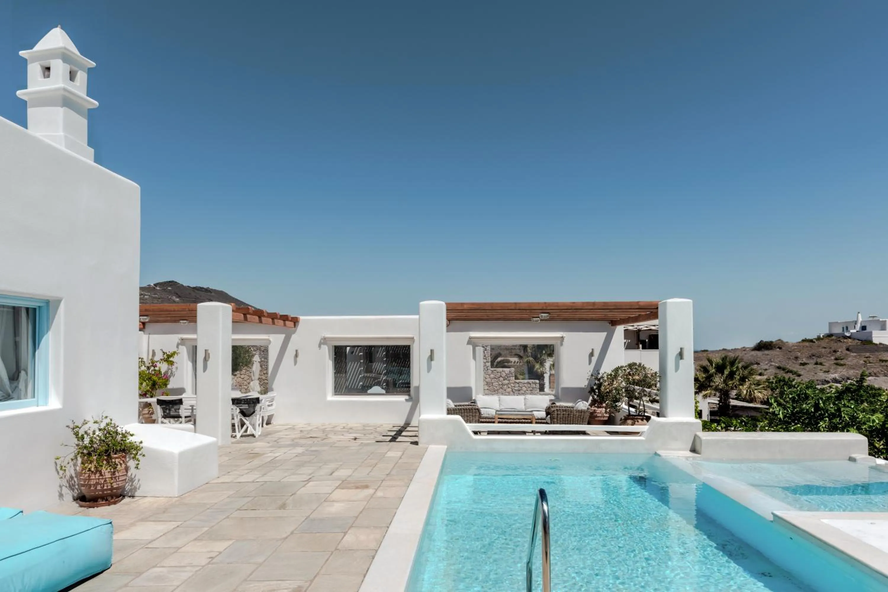 Swimming pool in Anema Boutique Hotel & Villas Santorini