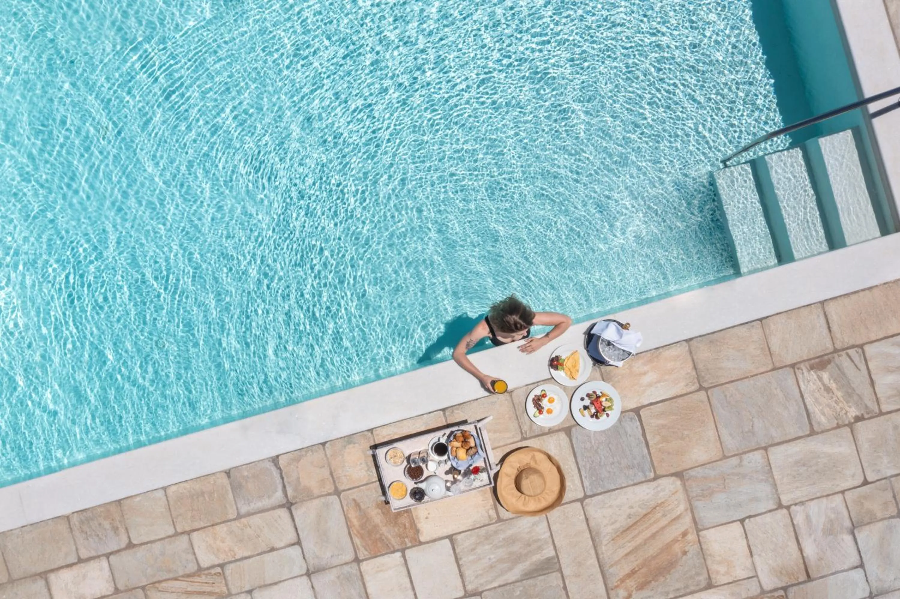 Swimming pool in Anema Boutique Hotel & Villas Santorini