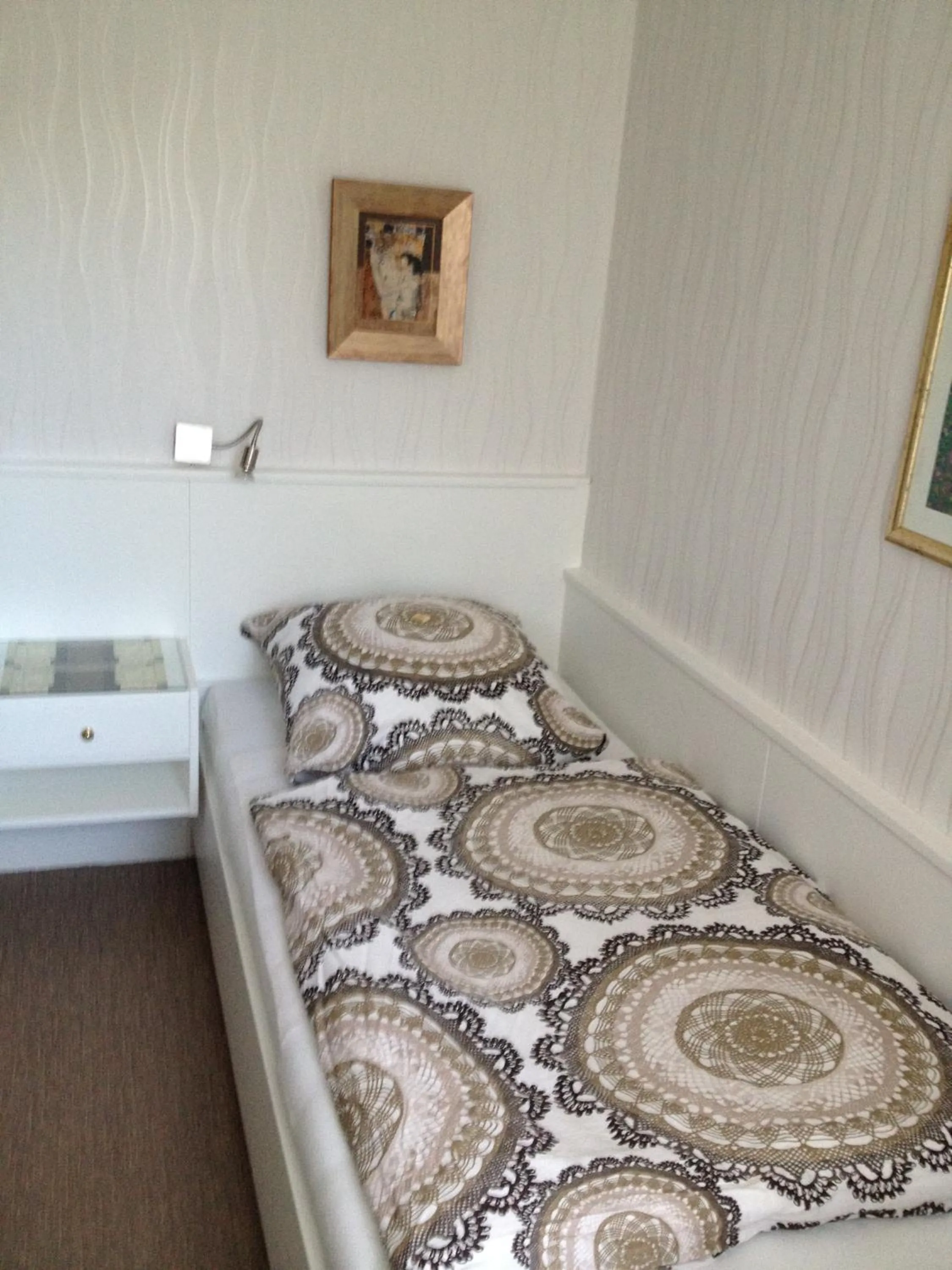 Bed in Gästehaus Graul