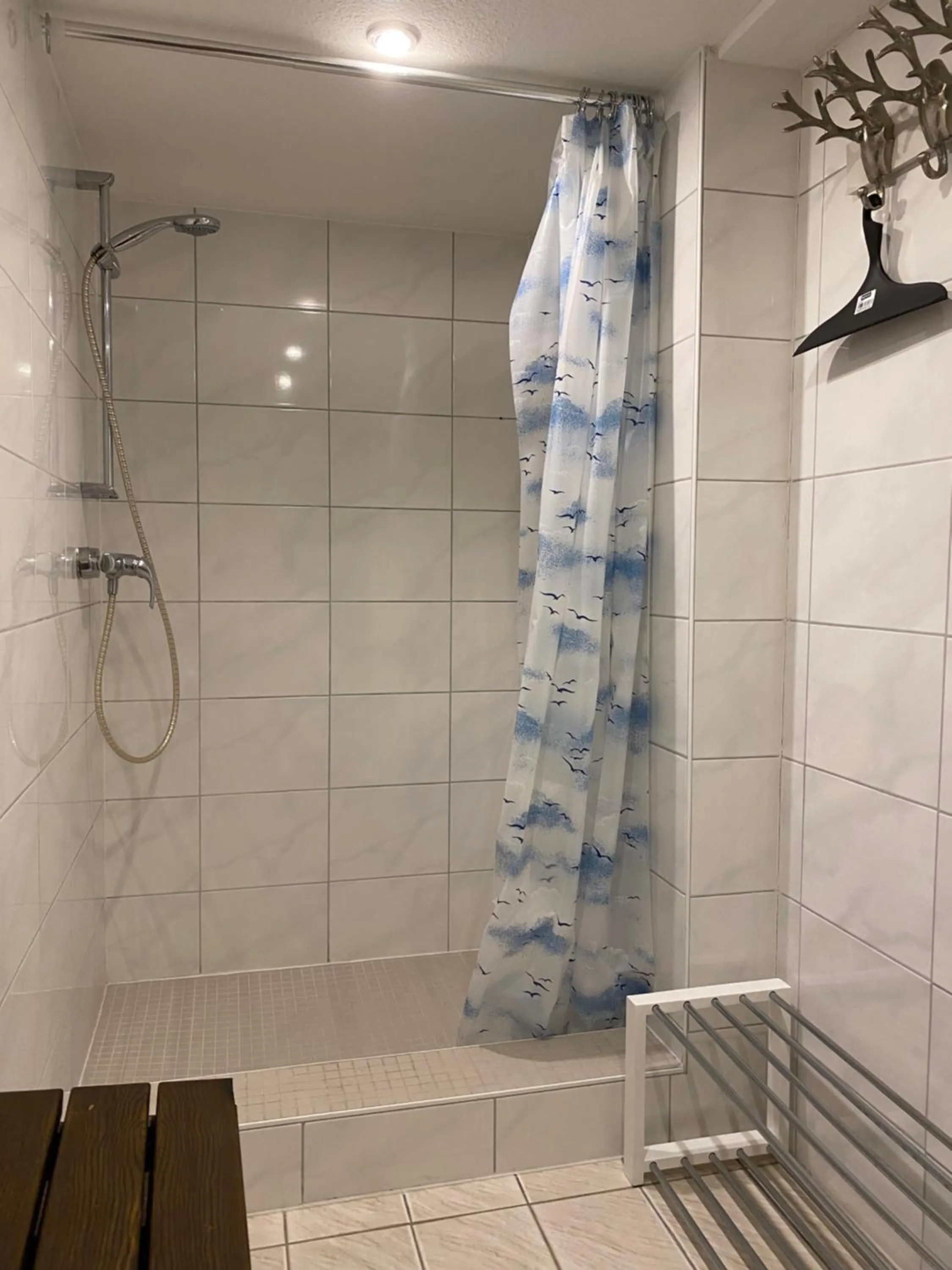 Shower in Gästehaus Graul