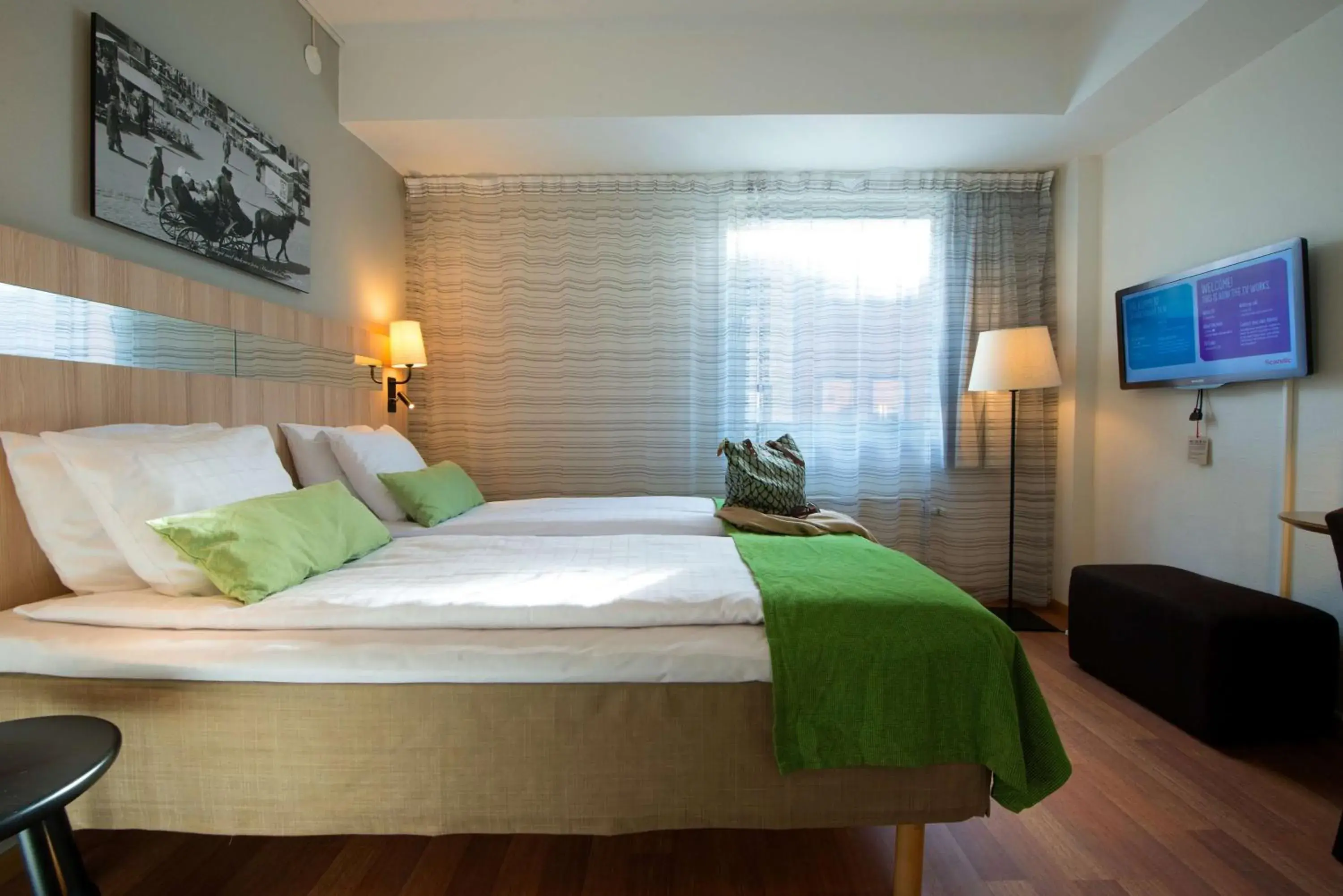 Standard Queen Room in Scandic Sundsvall City Standard Queen Room in Scandic Sundsvall City