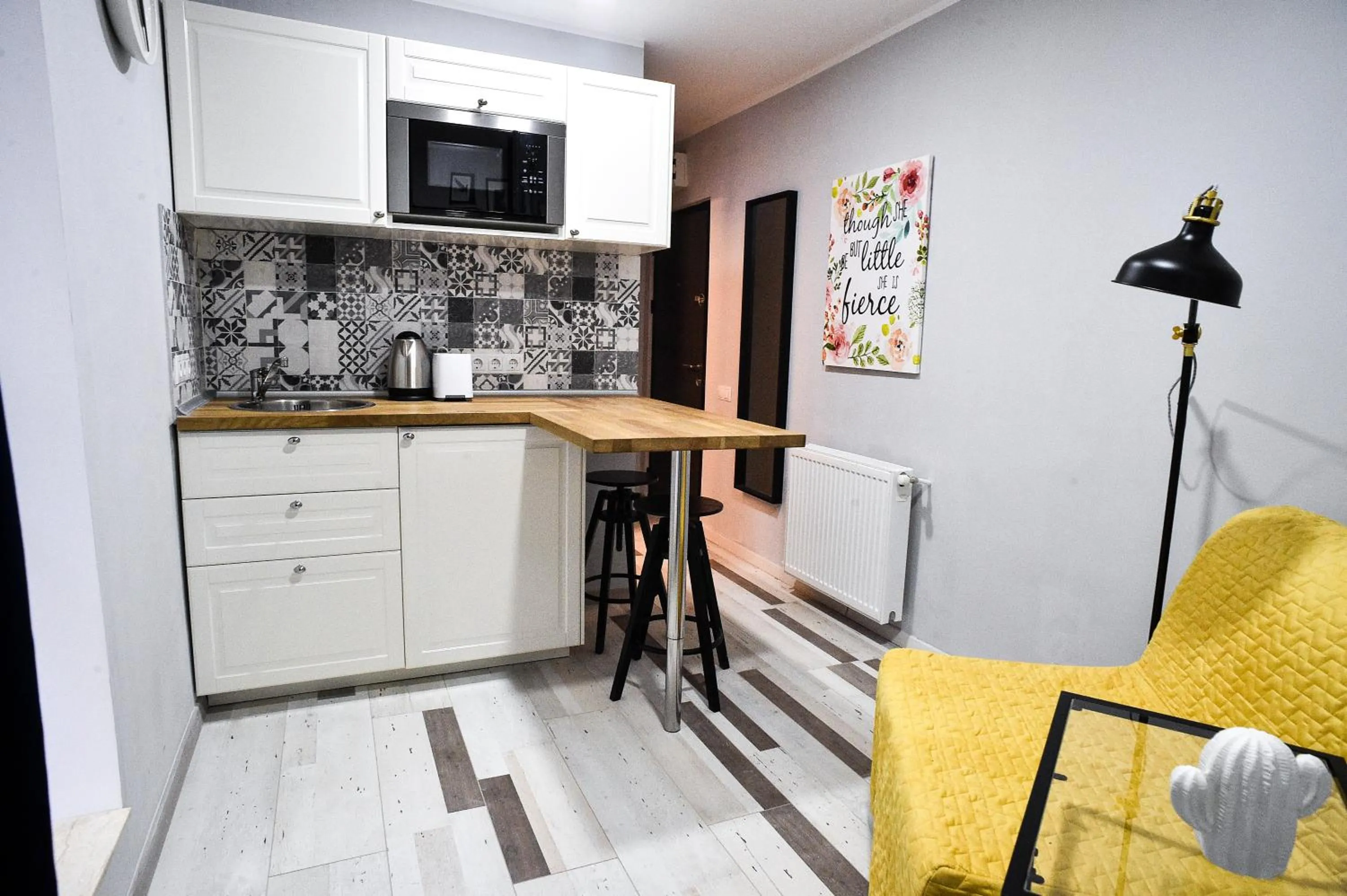 Kitchen or kitchenette in Heights Accommodation City Center