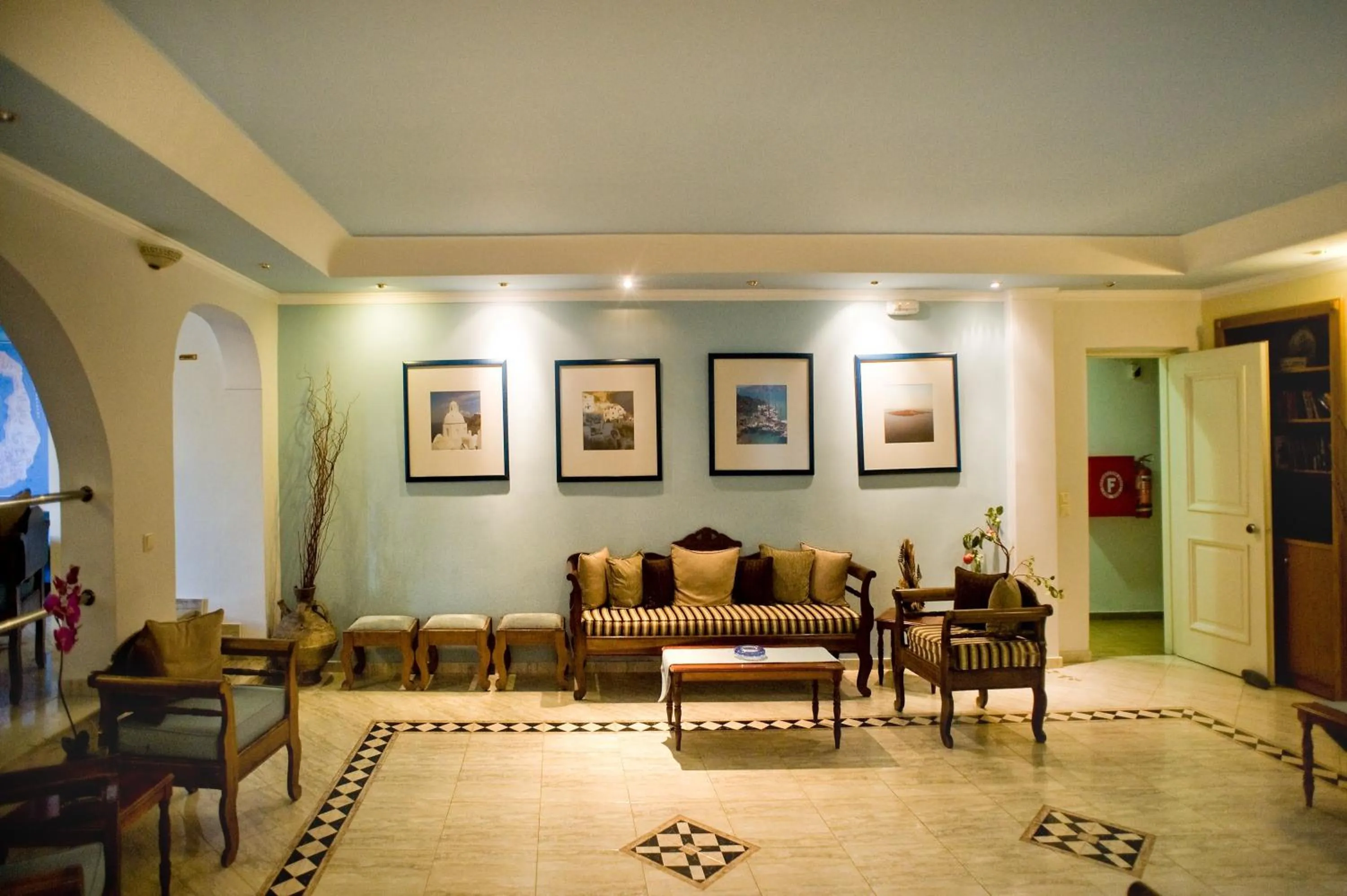 Lobby or reception in Hermes Hotel