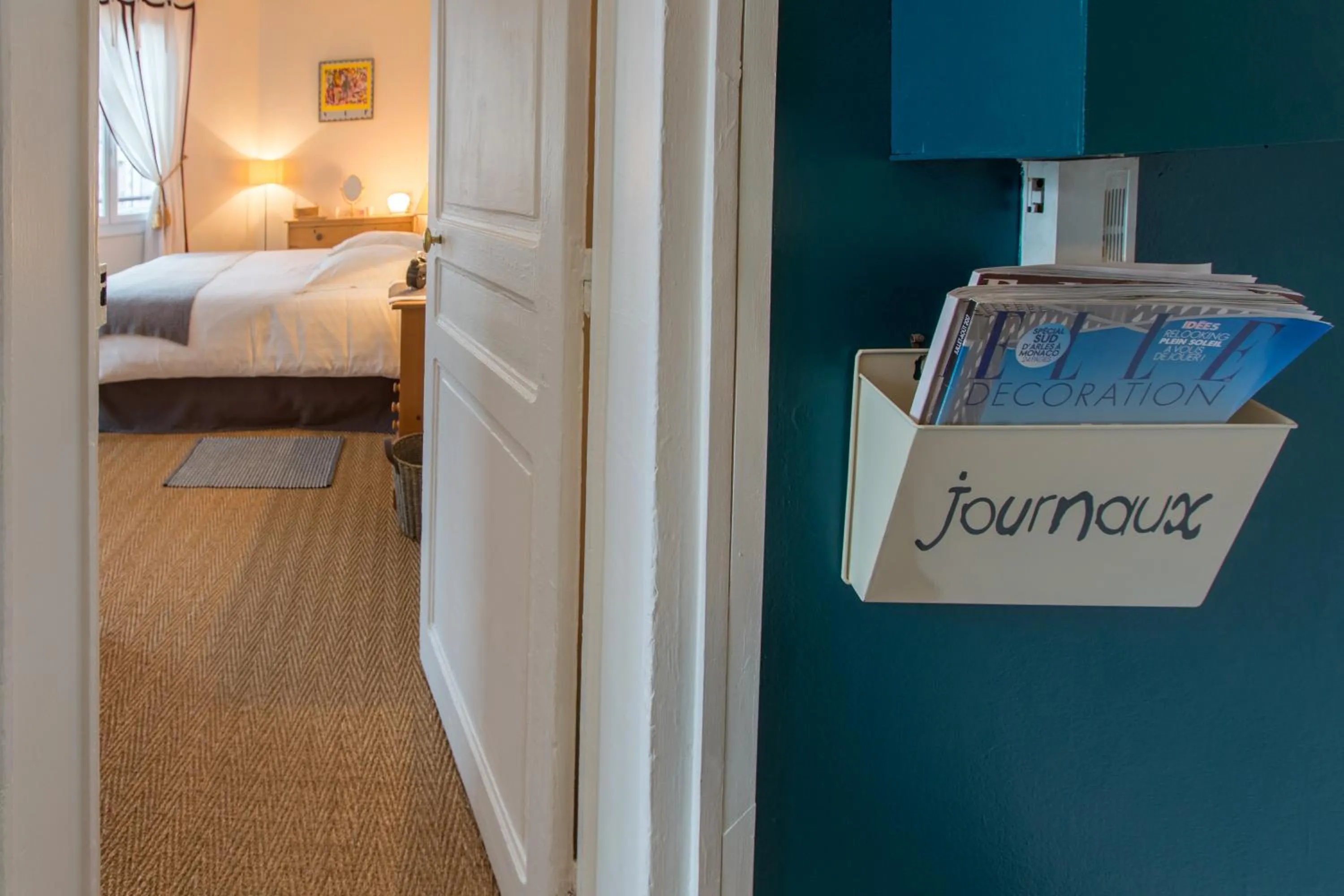 Bed in Chambres d'hôtes La Maison Hippolyte