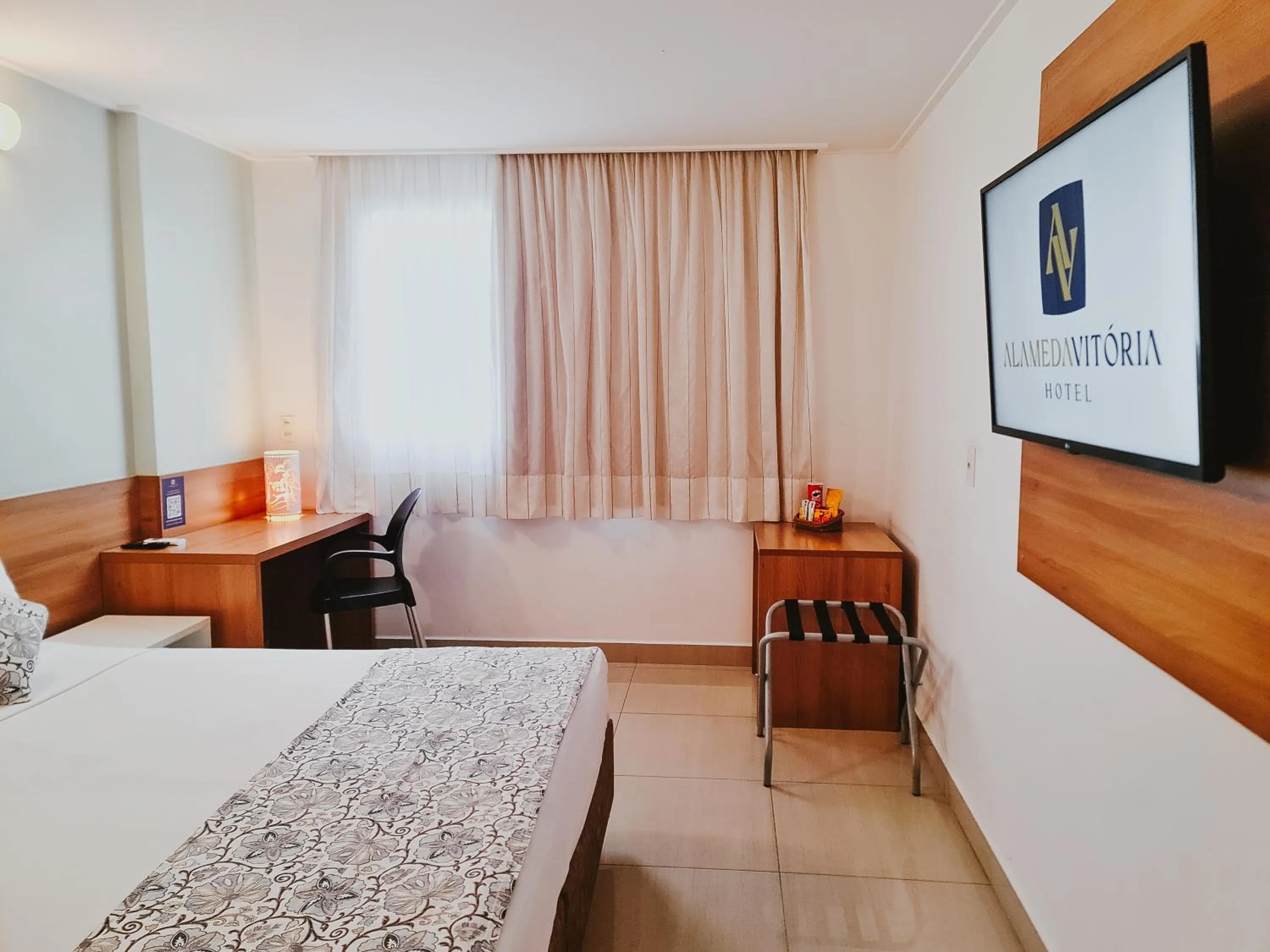 Bed in Alameda Vitória Hotel