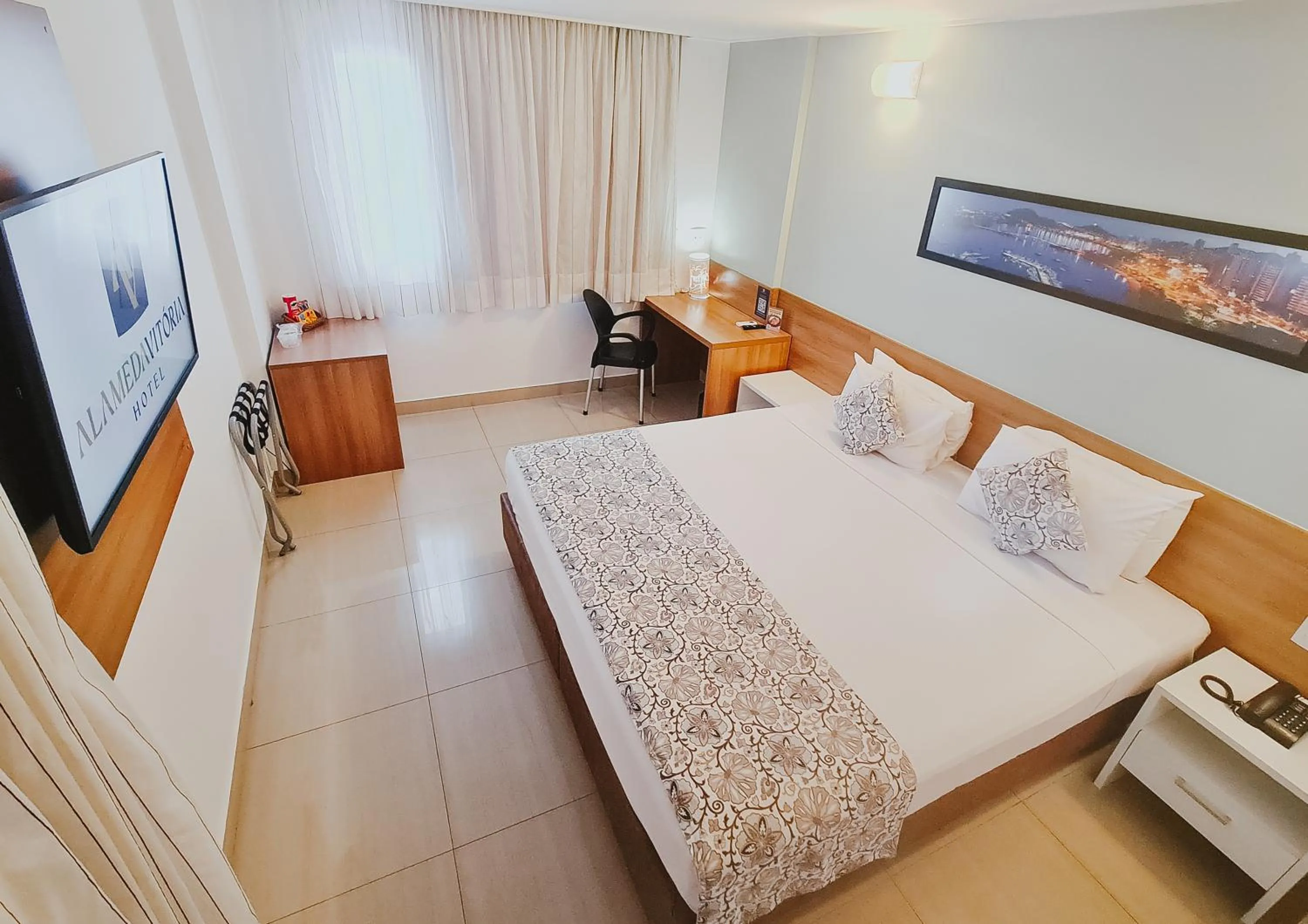 Bed in Alameda Vitória Hotel