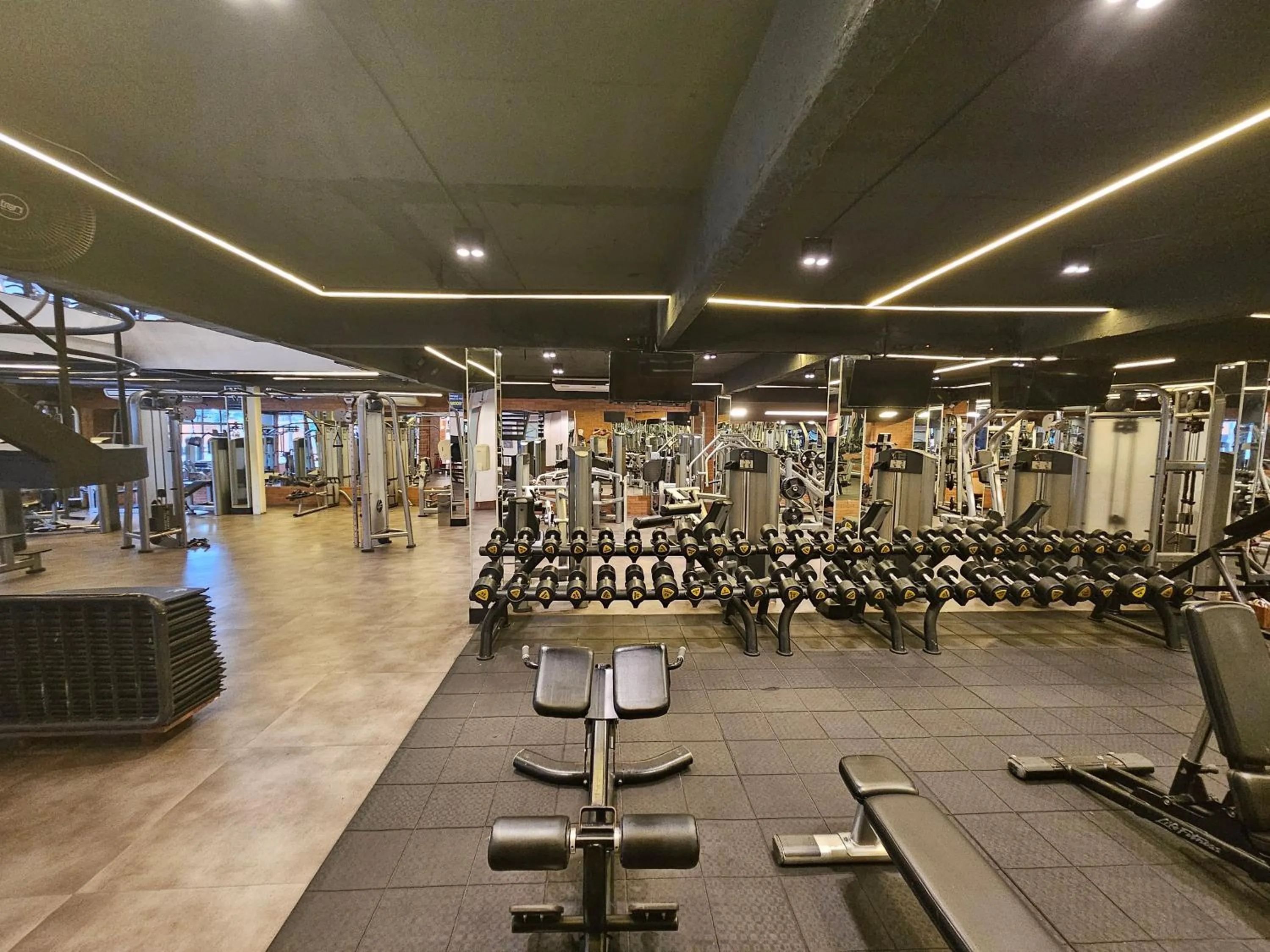 Fitness centre/facilities in Alameda Vitória Hotel