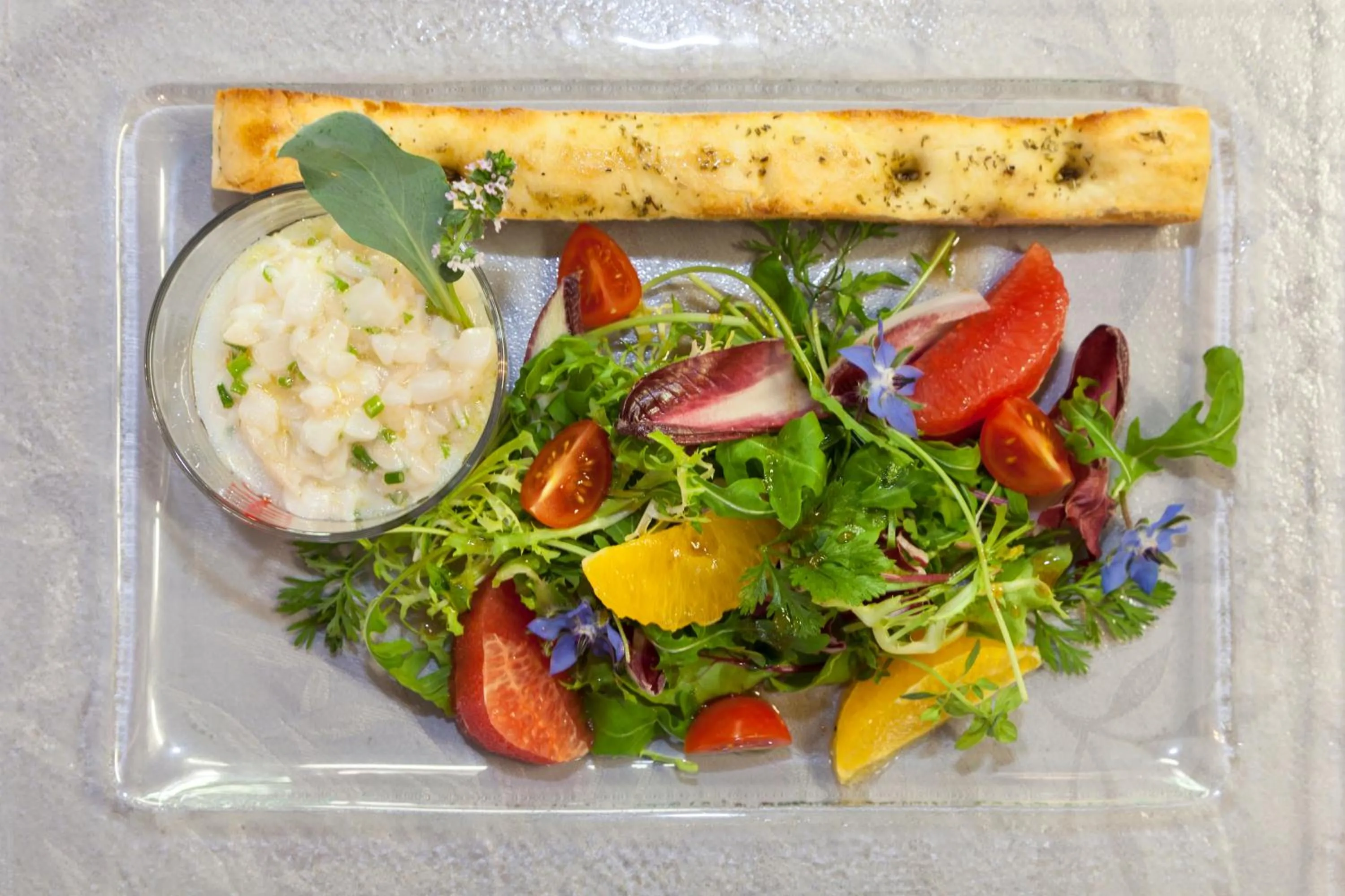 Food in Logis Hotel Restaurant Le Flamant Rose camargue