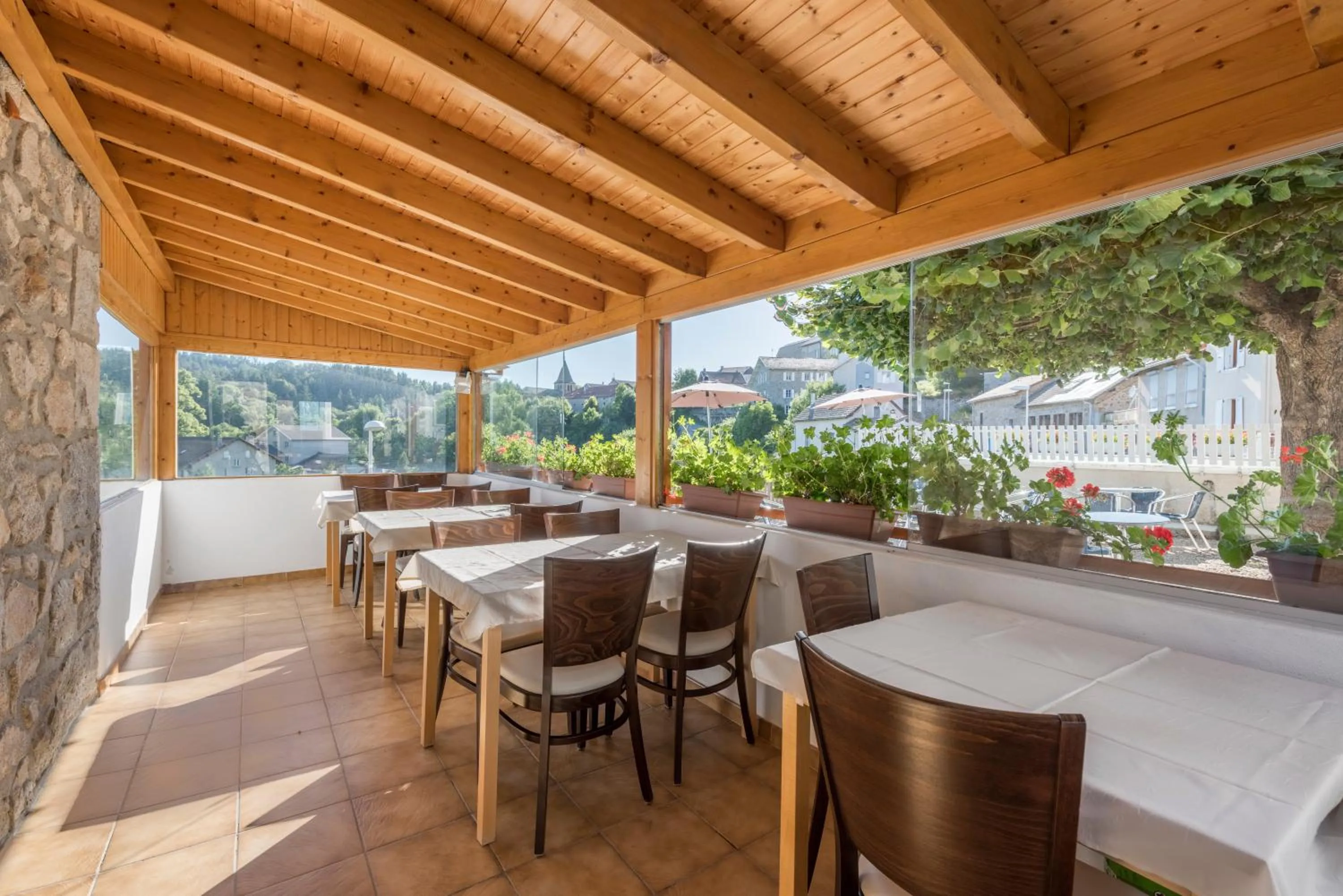 Balcony/Terrace in Hôtel De La Plage