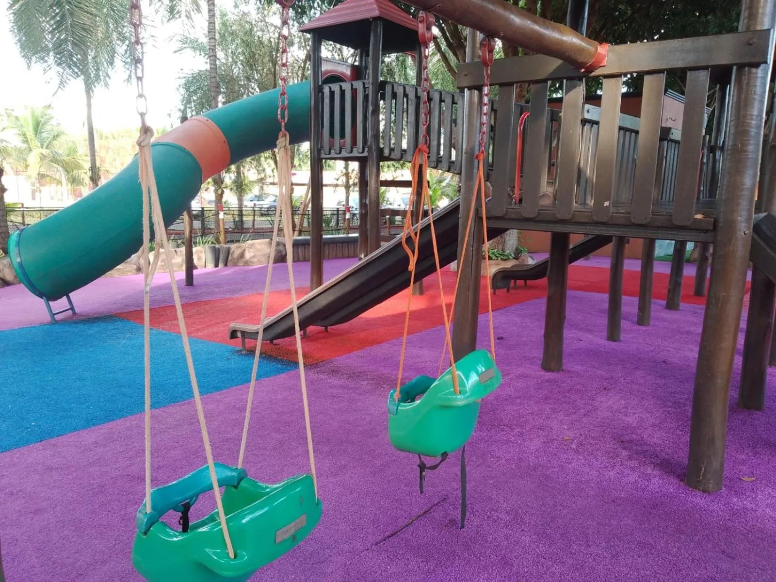 Children play ground in Carpe Diem Eco Resort Olímpia