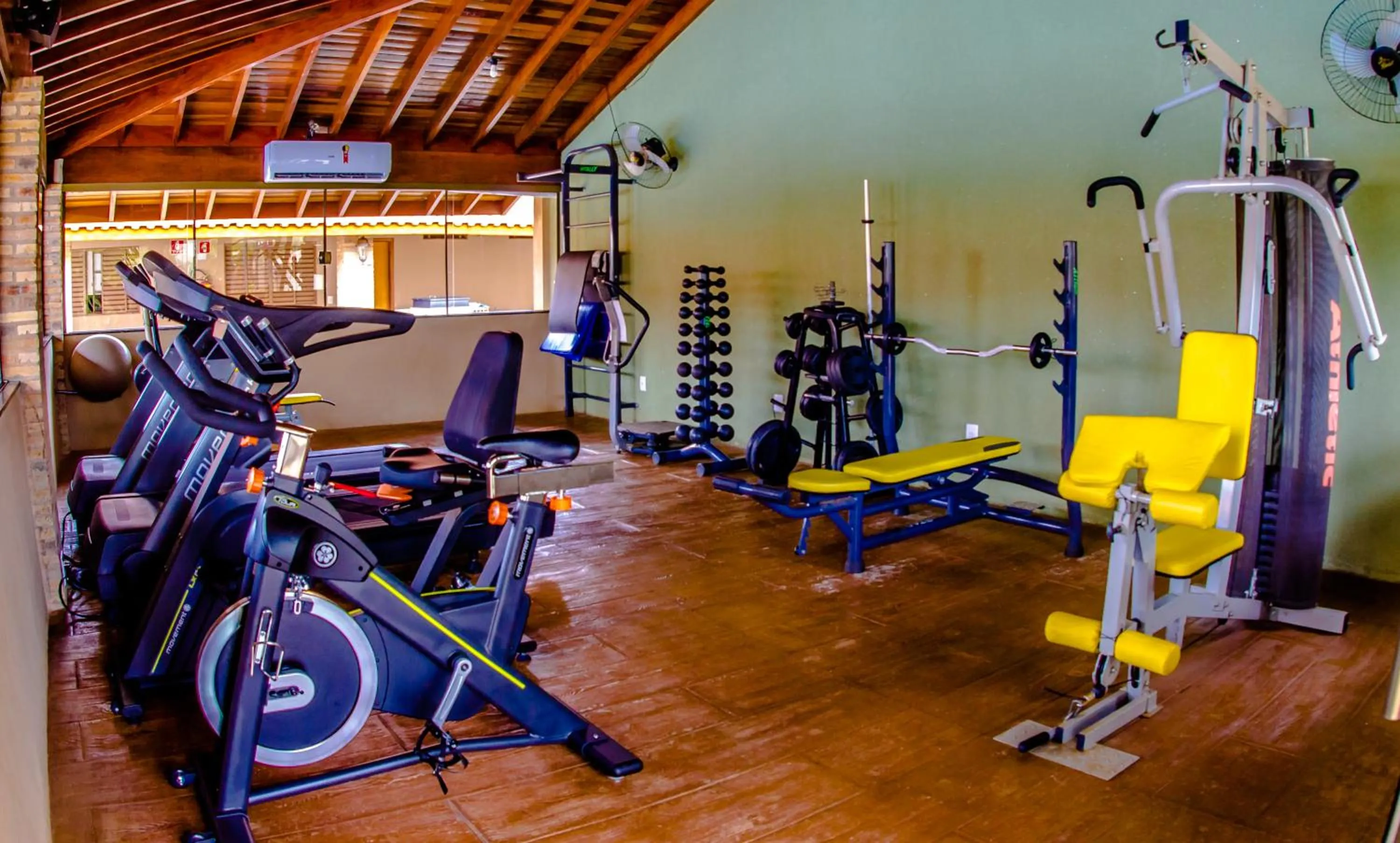 Fitness centre/facilities in Carpe Diem Eco Resort Olímpia