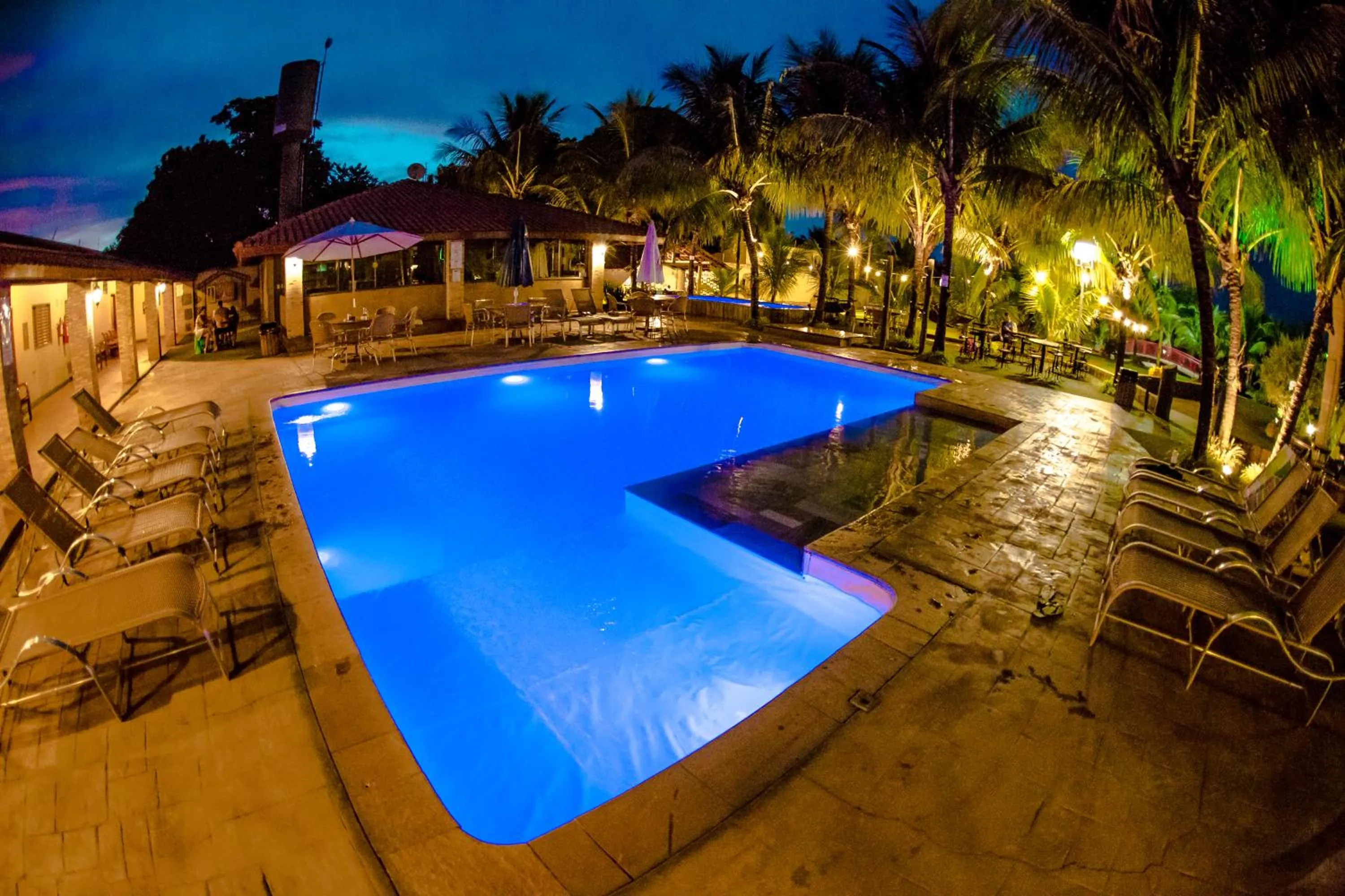 Pool view in Carpe Diem Eco Resort Olímpia