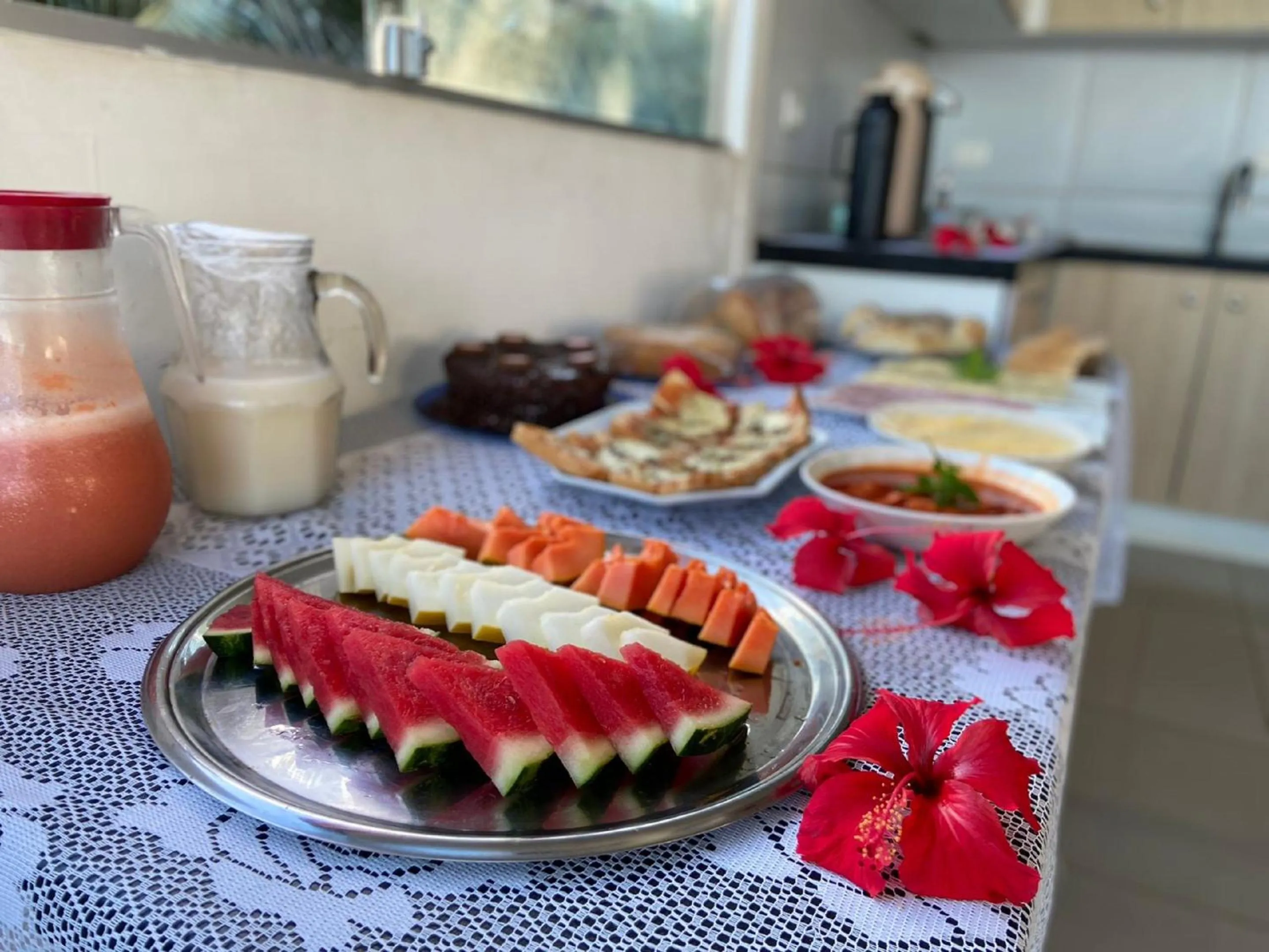 Breakfast in Pousada Aratu