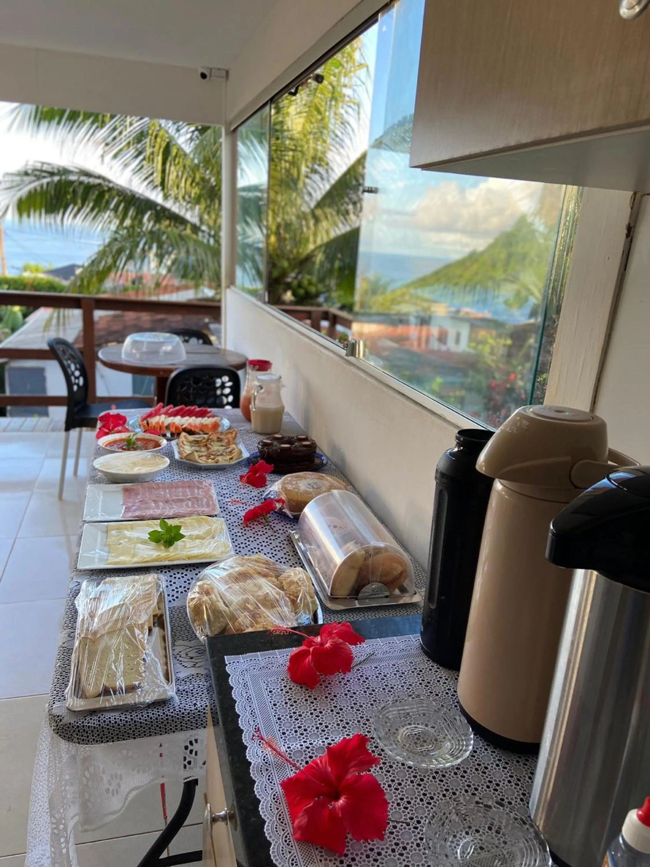 Breakfast in Pousada Aratu