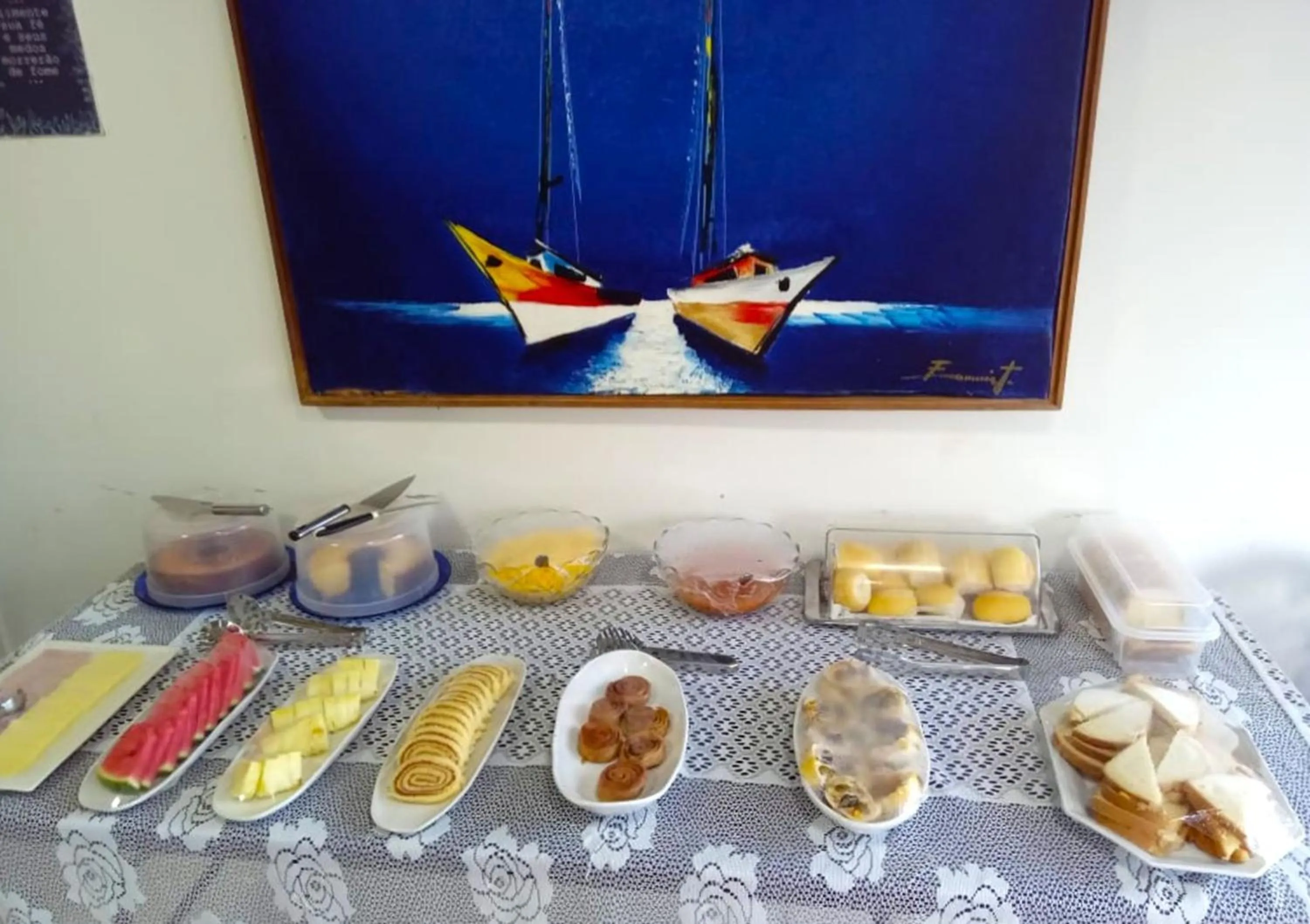 Breakfast in Pousada Aratu