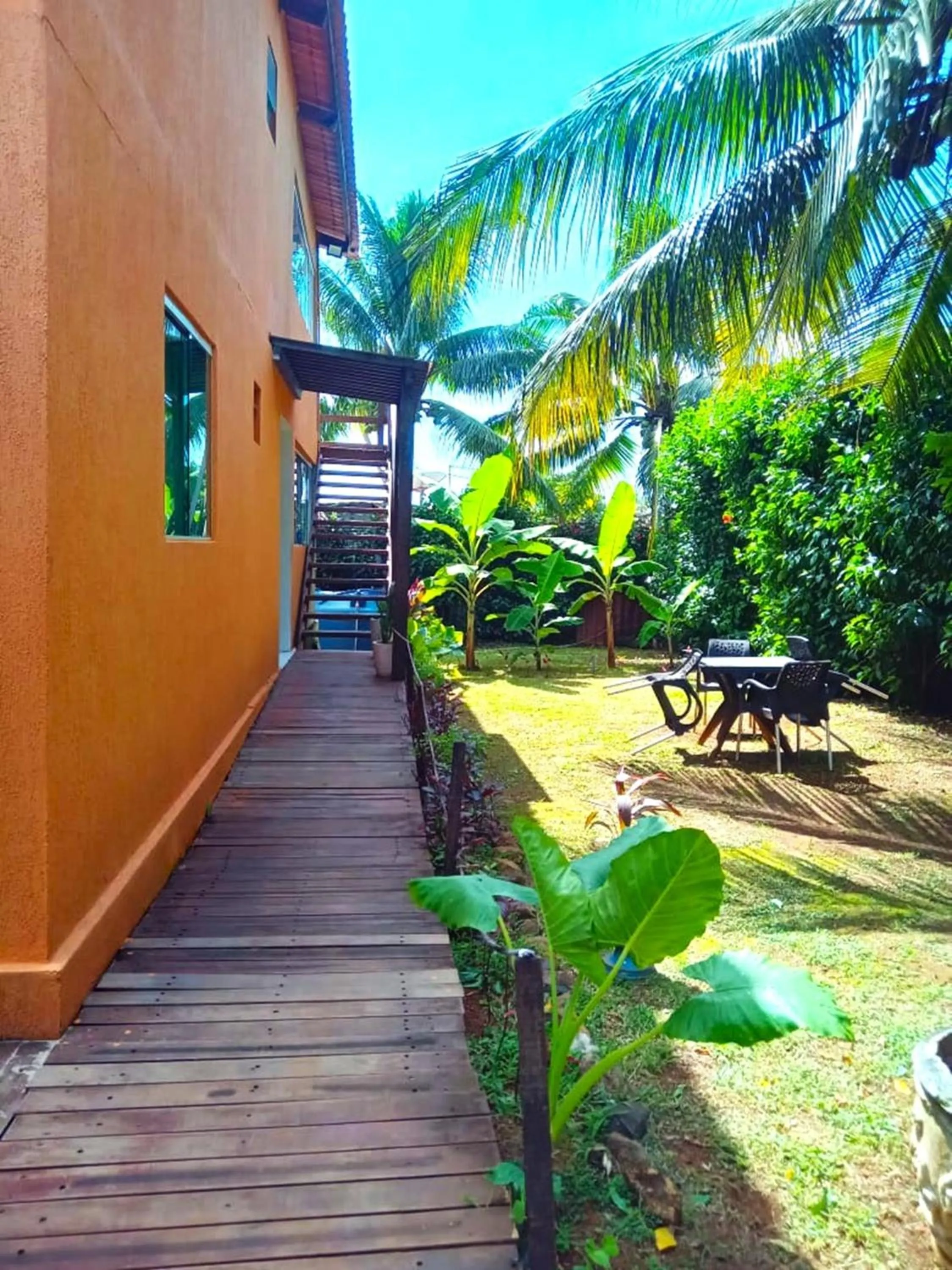 Garden in Pousada Aratu