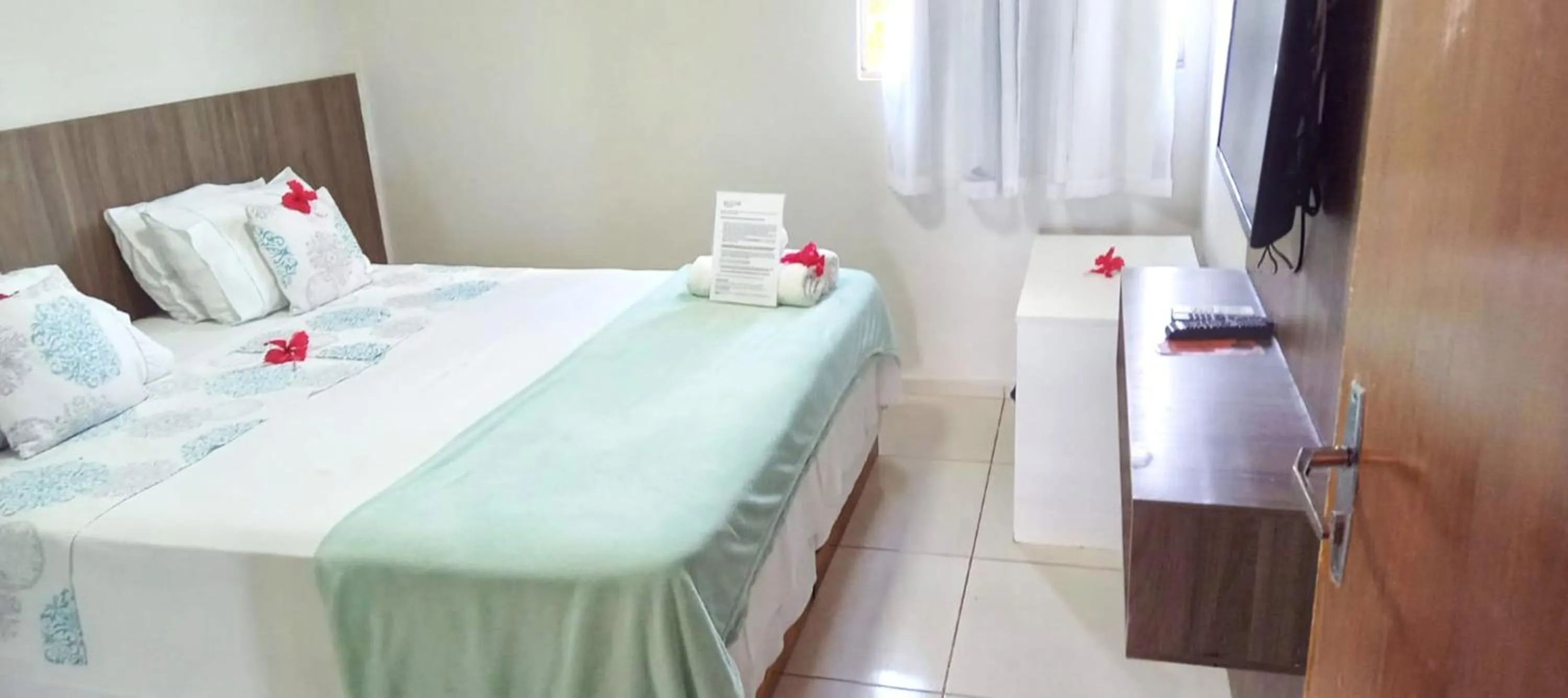 Bedroom, Bed in Pousada Aratu