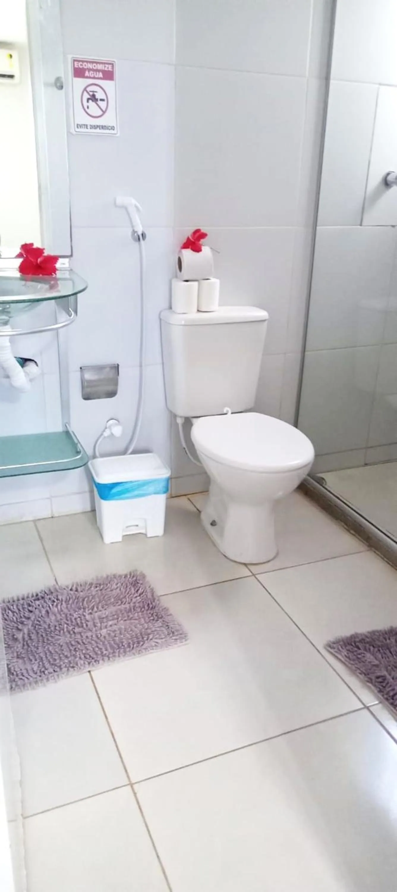 Bathroom in Pousada Aratu