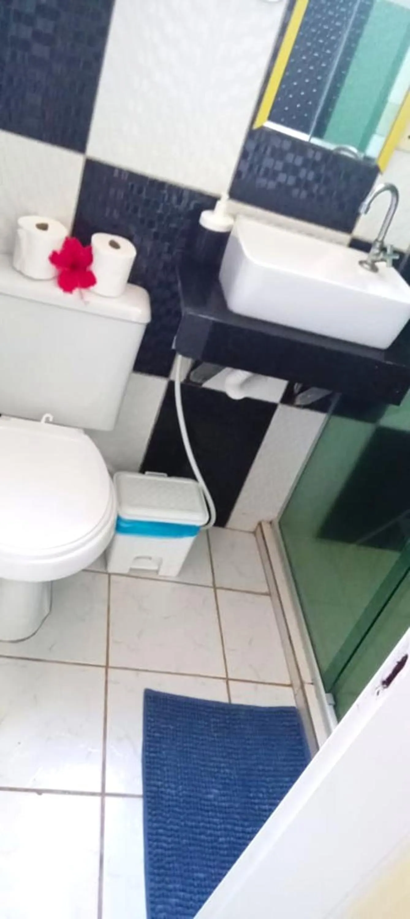 Bathroom in Pousada Aratu