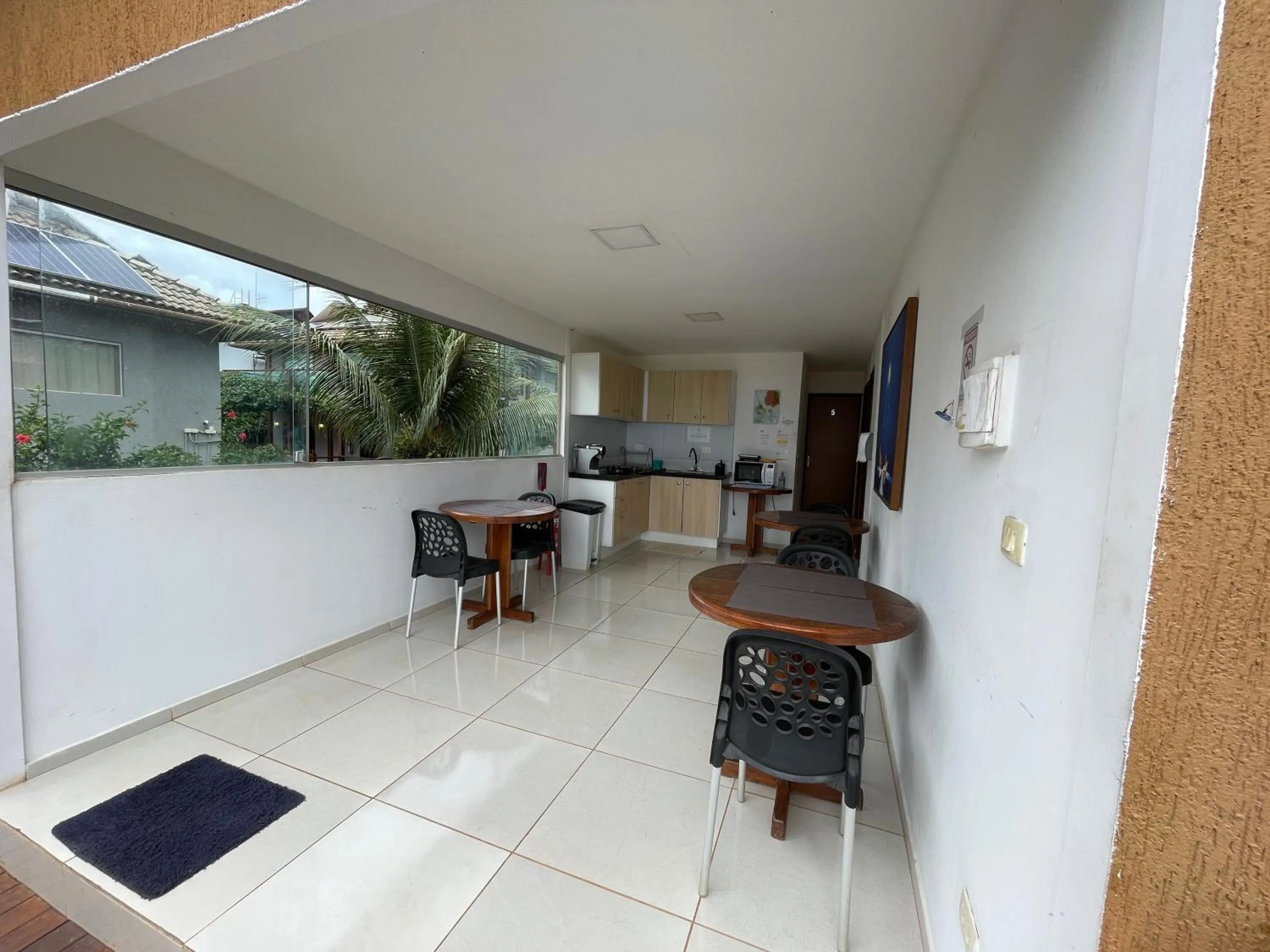 Dining area in Pousada Aratu