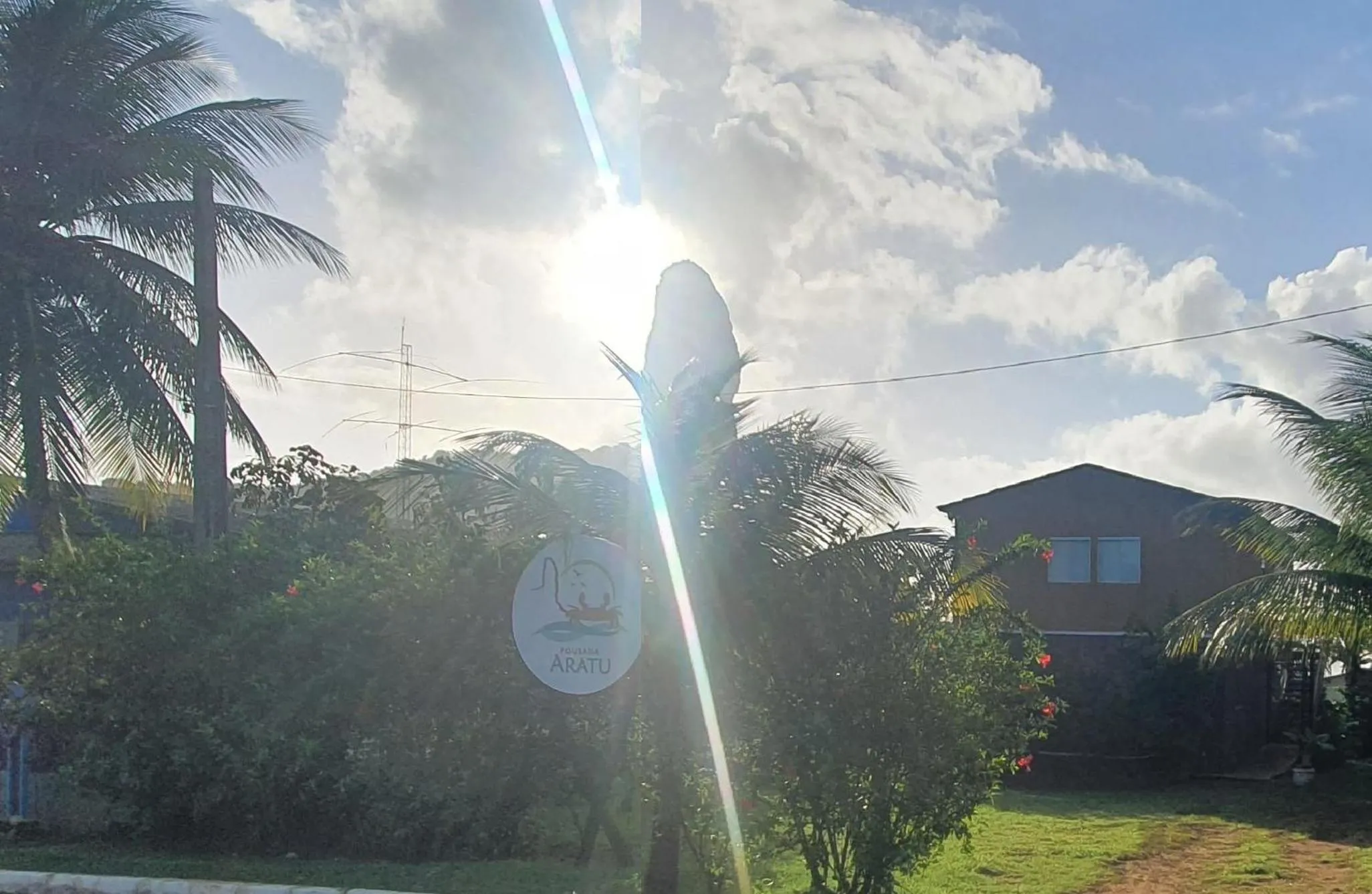 Facade/entrance in Pousada Aratu