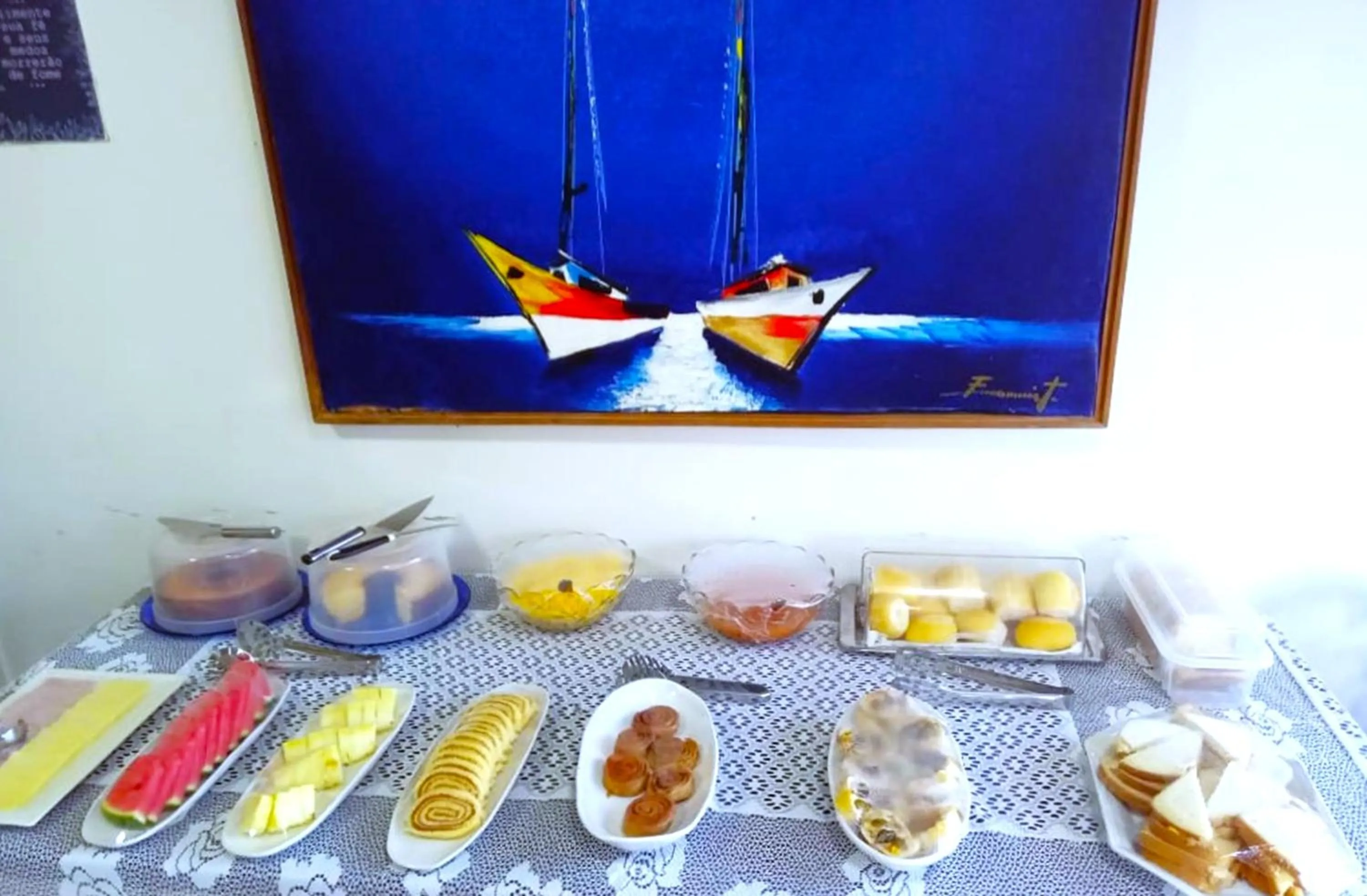 Breakfast in Pousada Aratu