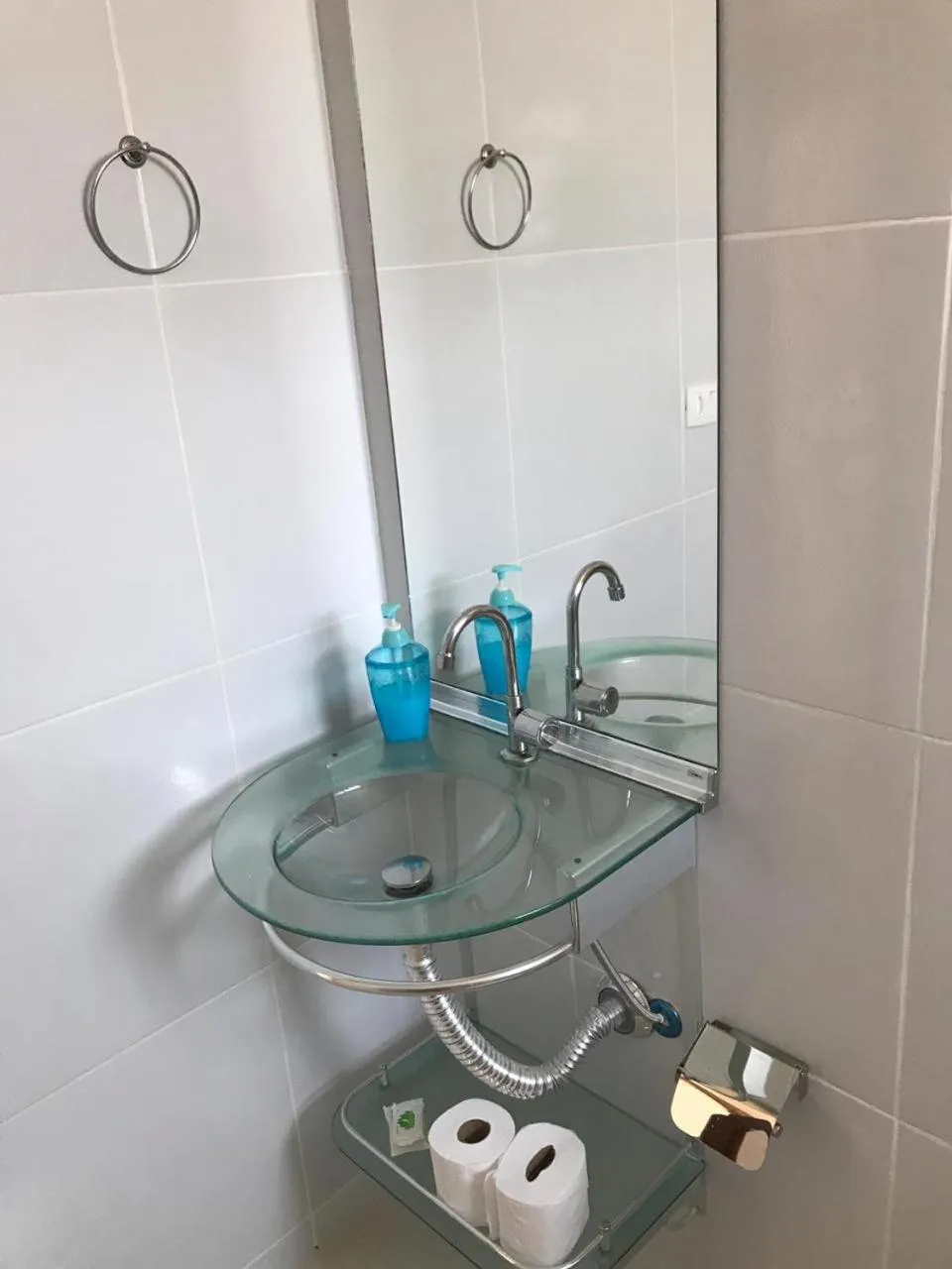 Bathroom in Pousada Aratu