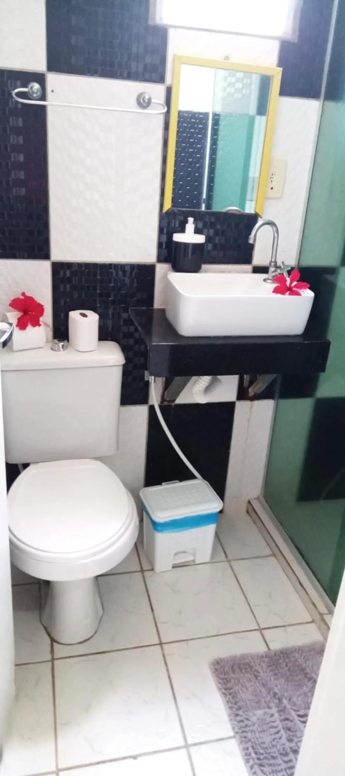 Bathroom in Pousada Aratu