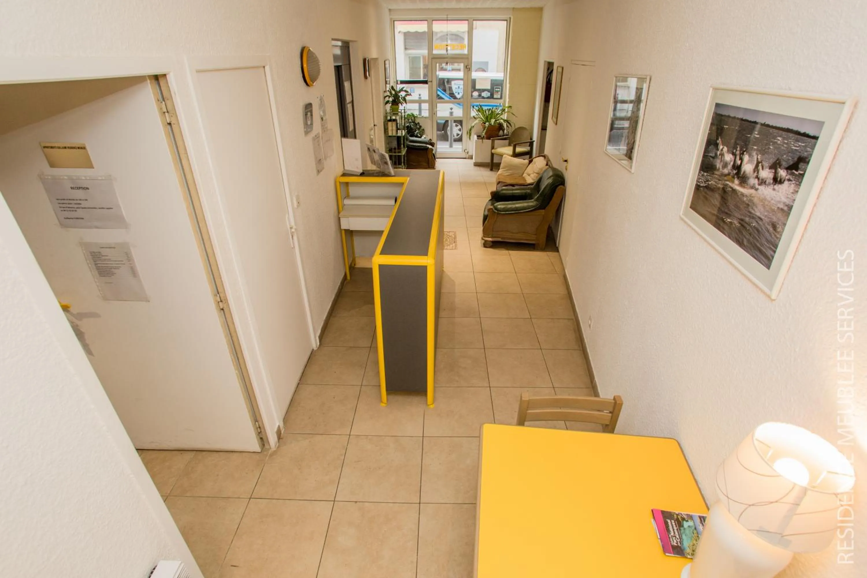Lobby or reception in Résidence Meublée Services