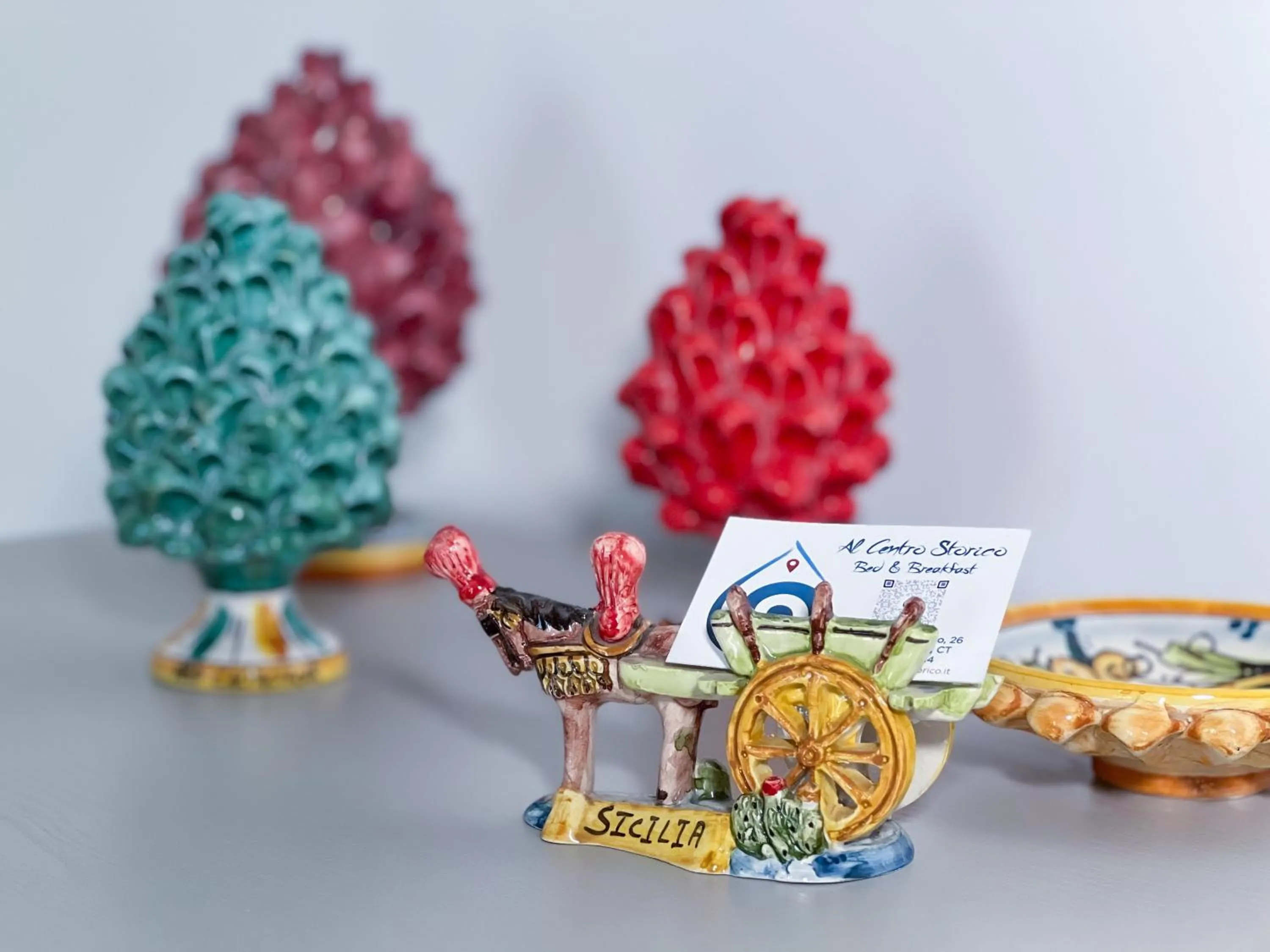 Decorative detail in Al Centro Storico