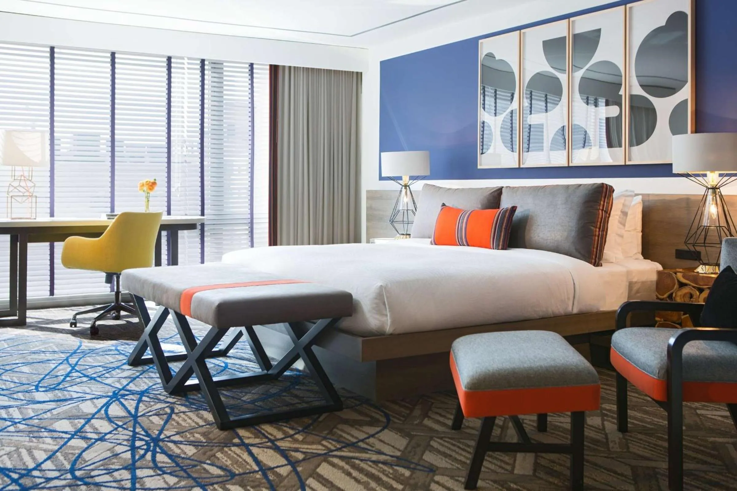 Bedroom, Bed in The Royal Sonesta Washington DC Dupont Circle