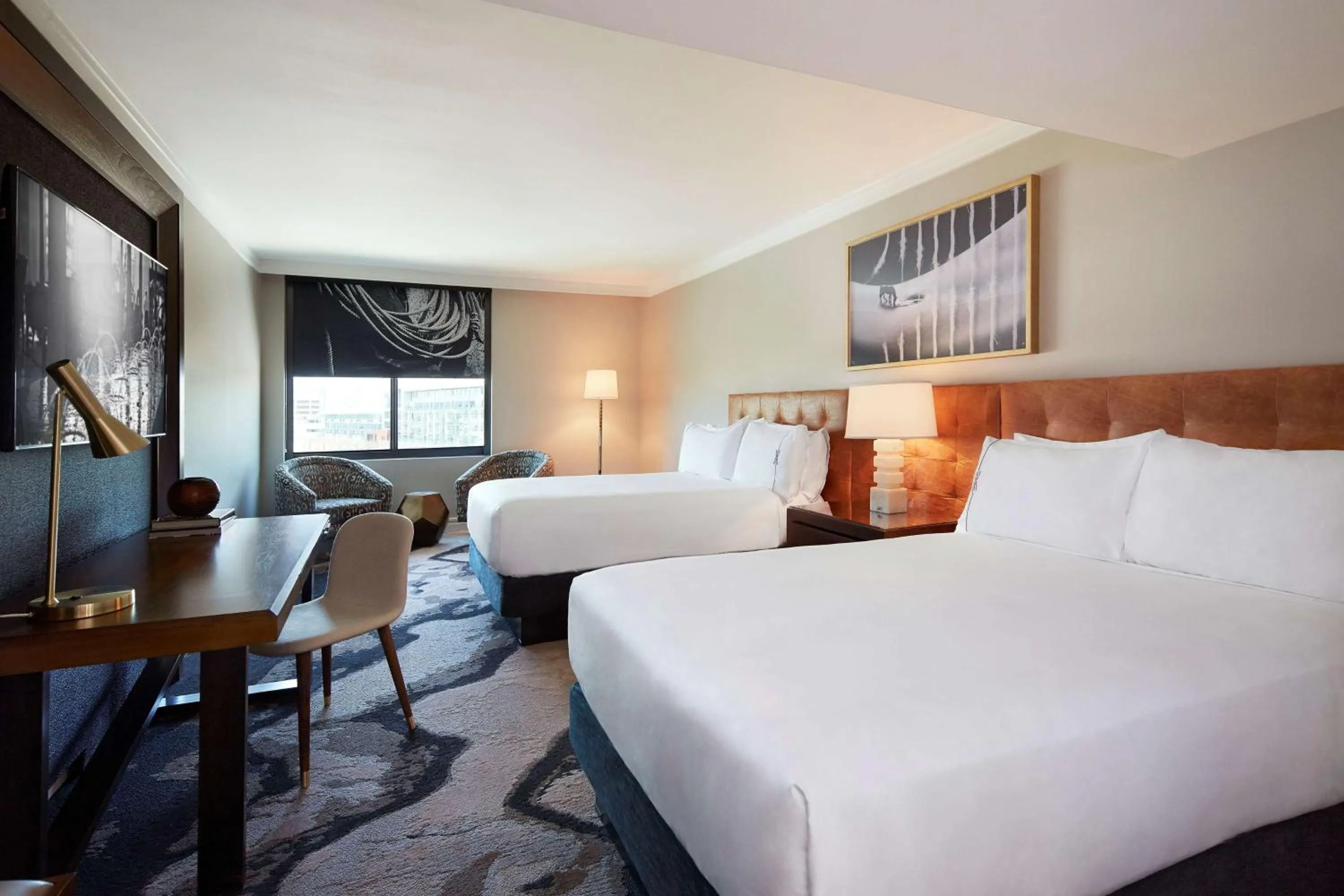 Deluxe Double Room with Two Double Beds in The Highland Dallas, Curio Collection by Hilton