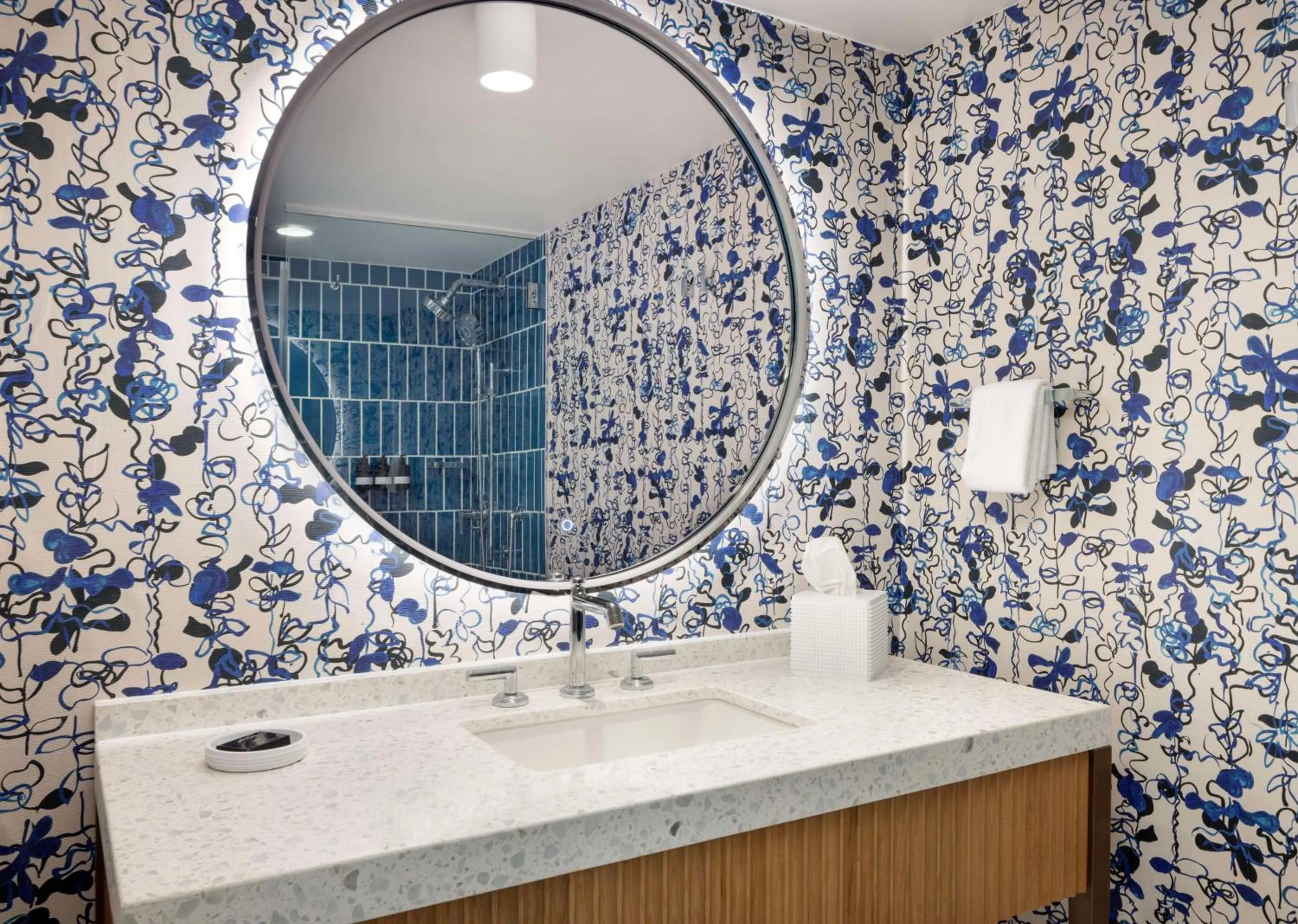 Bathroom in The Highland Dallas, Curio Collection by Hilton