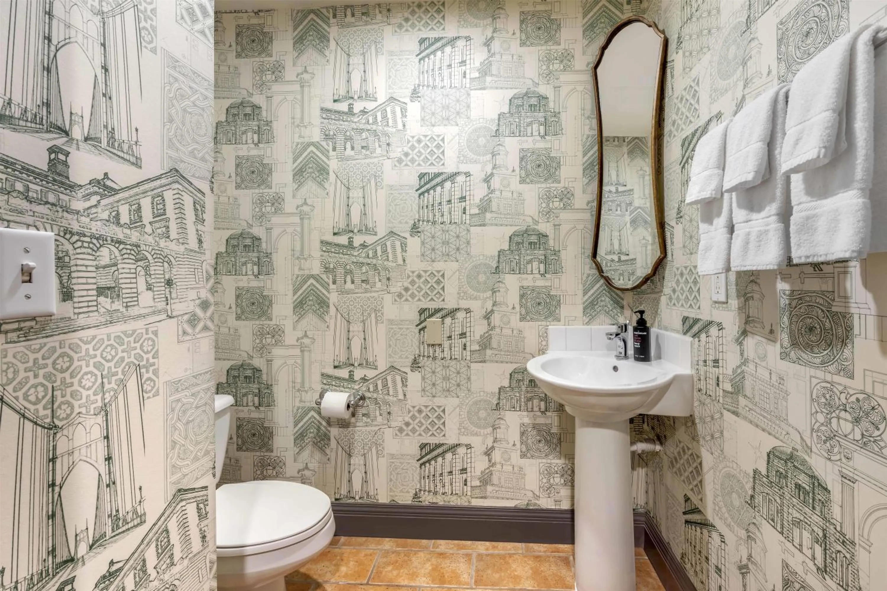 Bathroom in The Royal Sonesta Portland Downtown